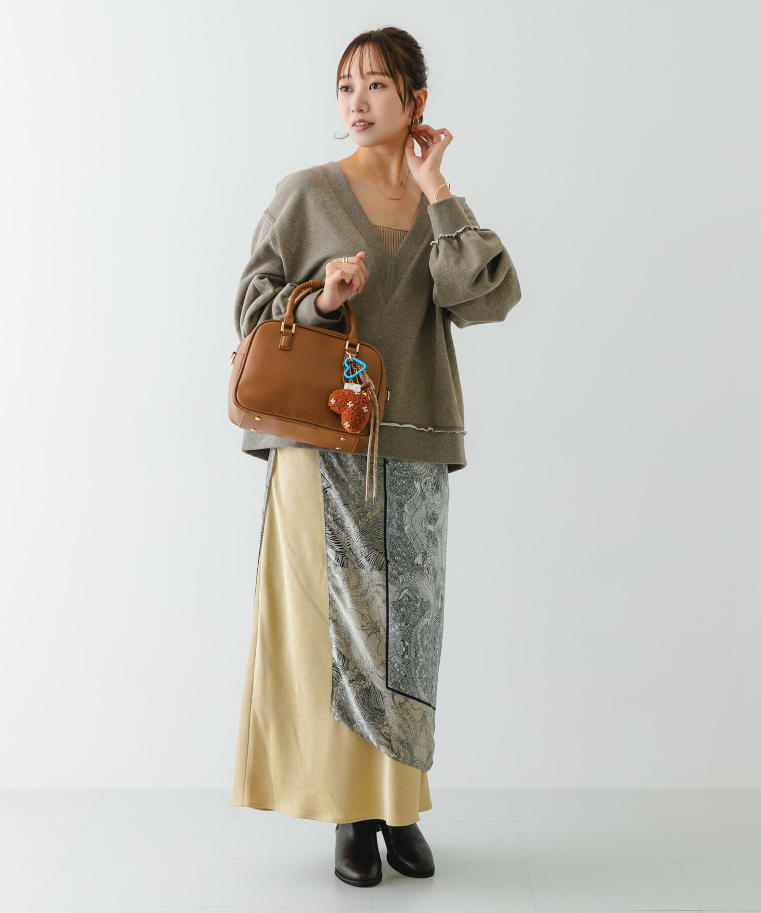 RODE SKO「チャームセットボストンバッグ」|ボストンバッグ|