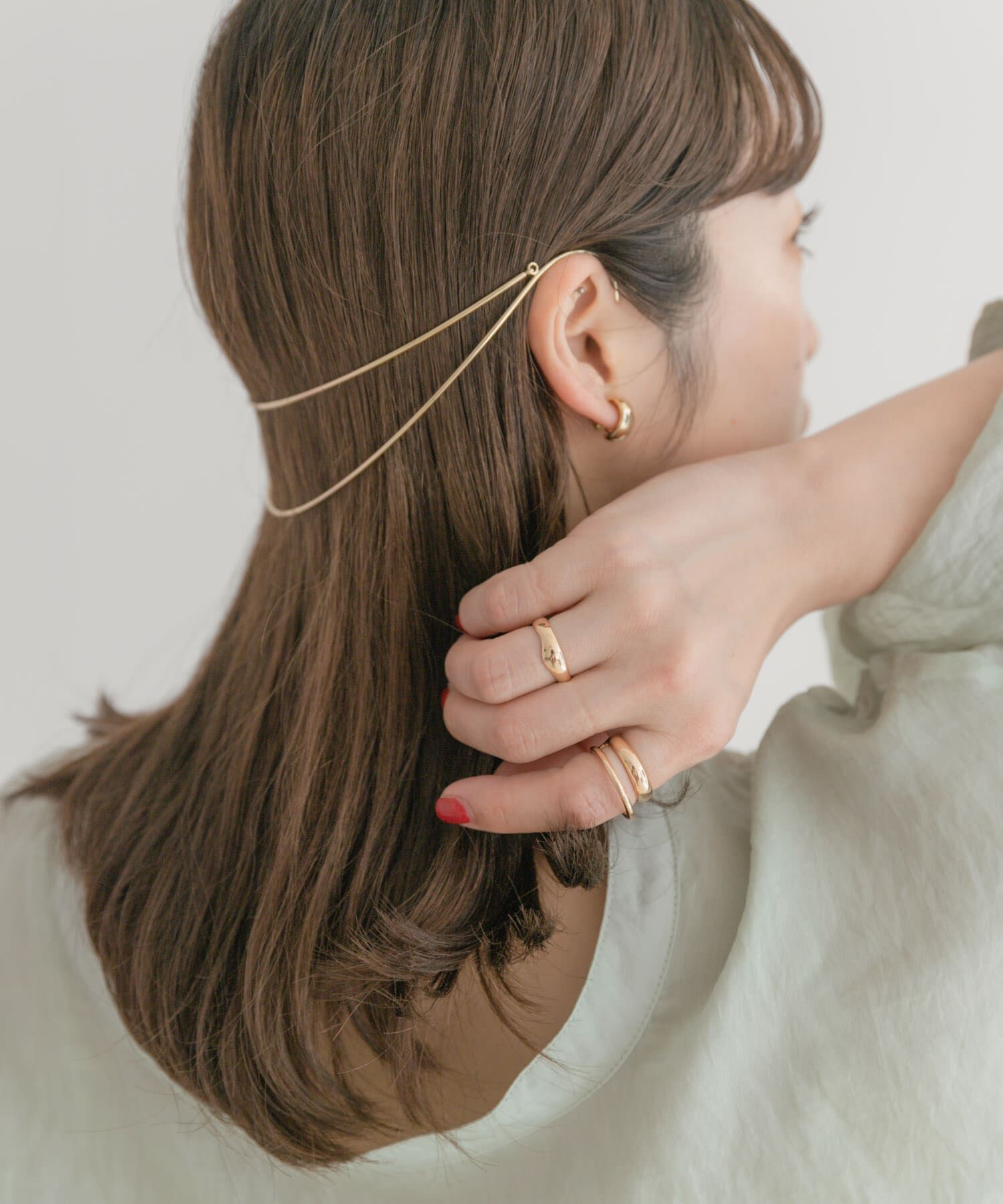 SMELLY「バックカチューシャ」|カチューシャ|