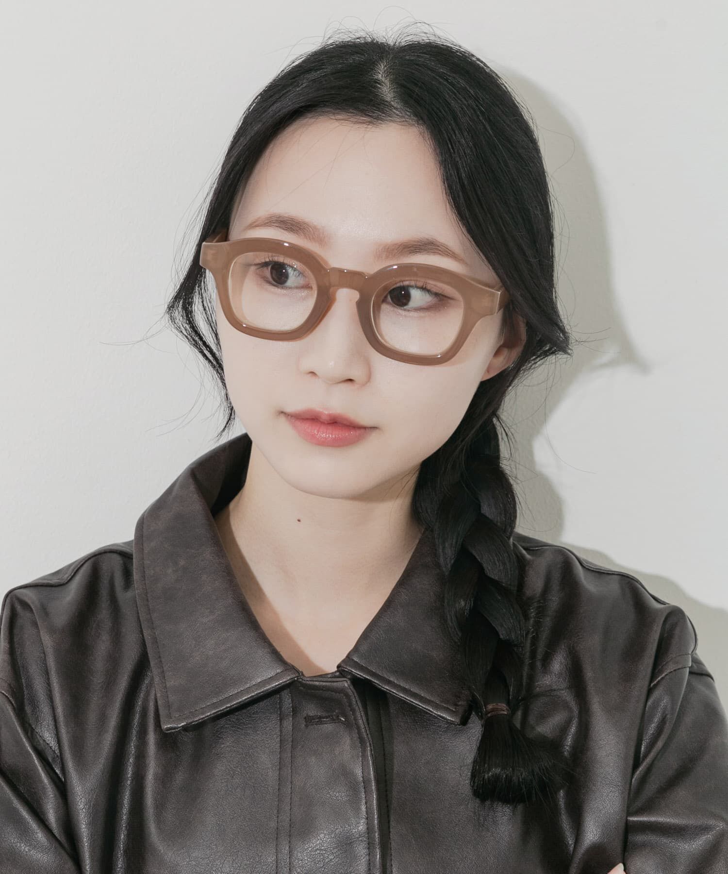 SMELLY「ワイドフレームダテメガネ」|メガネ|