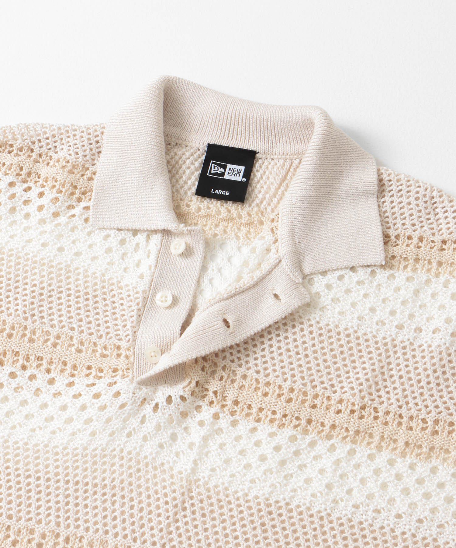 Sonny Label 「NEW ERA GOLF　SHORT-SLEEVE MESH POLO」|ポロシャツ|