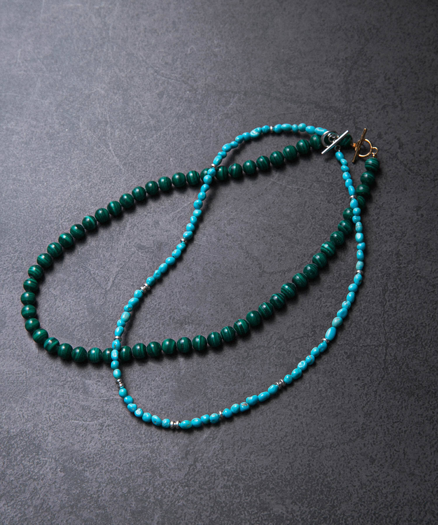 URBAN RESEARCH「decor『デコール』　TurquoiseHematiteNL」|ネックレス|