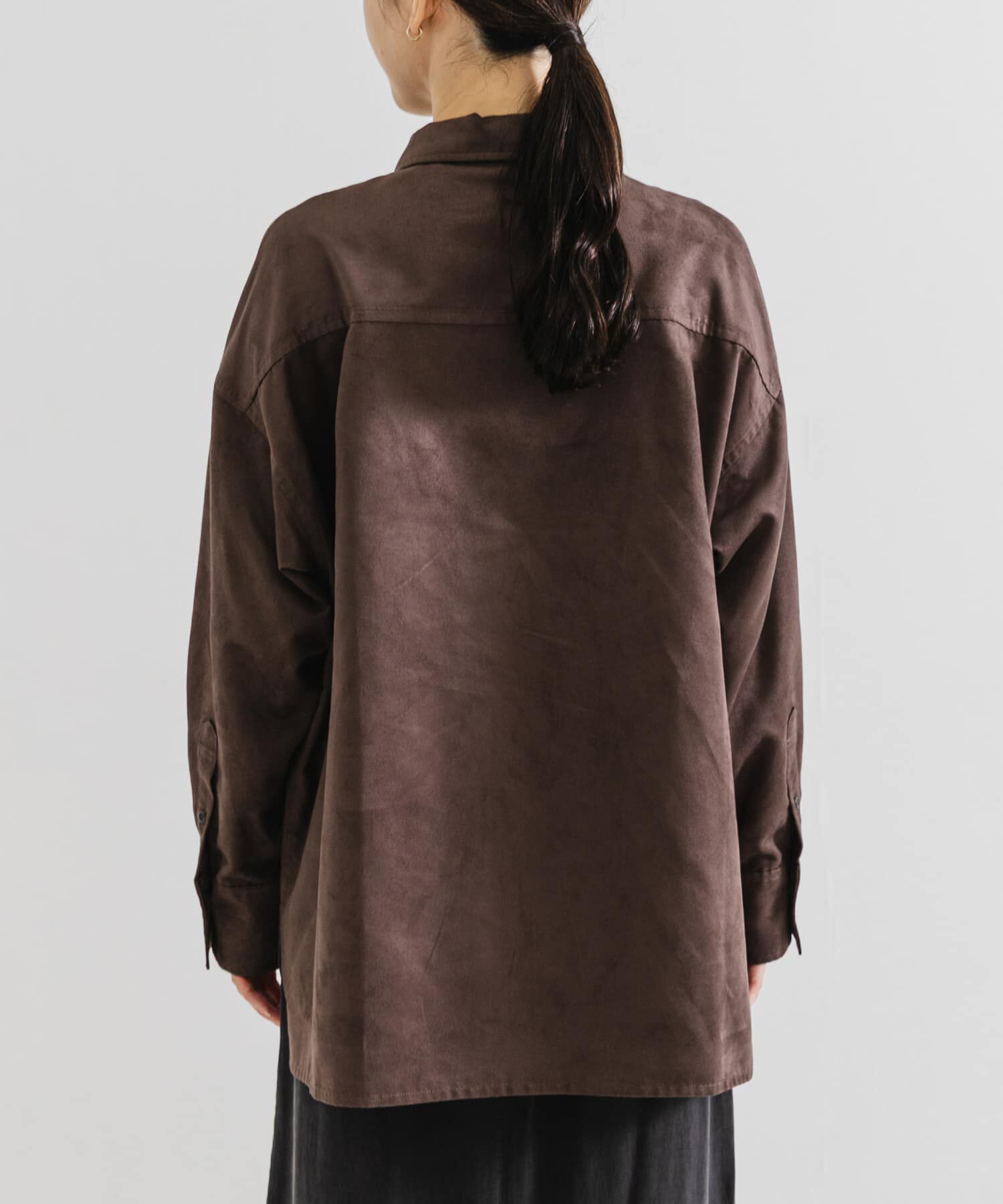 URBAN RESEARCH「スエードライクルーズシャツ」|シャツ・ブラウス|