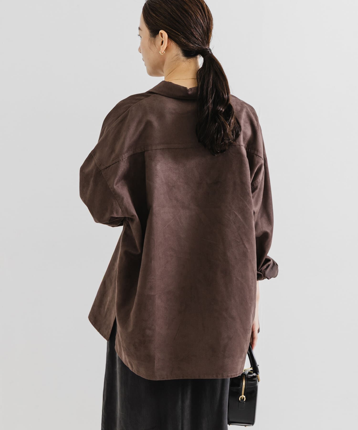 URBAN RESEARCH「スエードライクルーズシャツ」|シャツ・ブラウス|