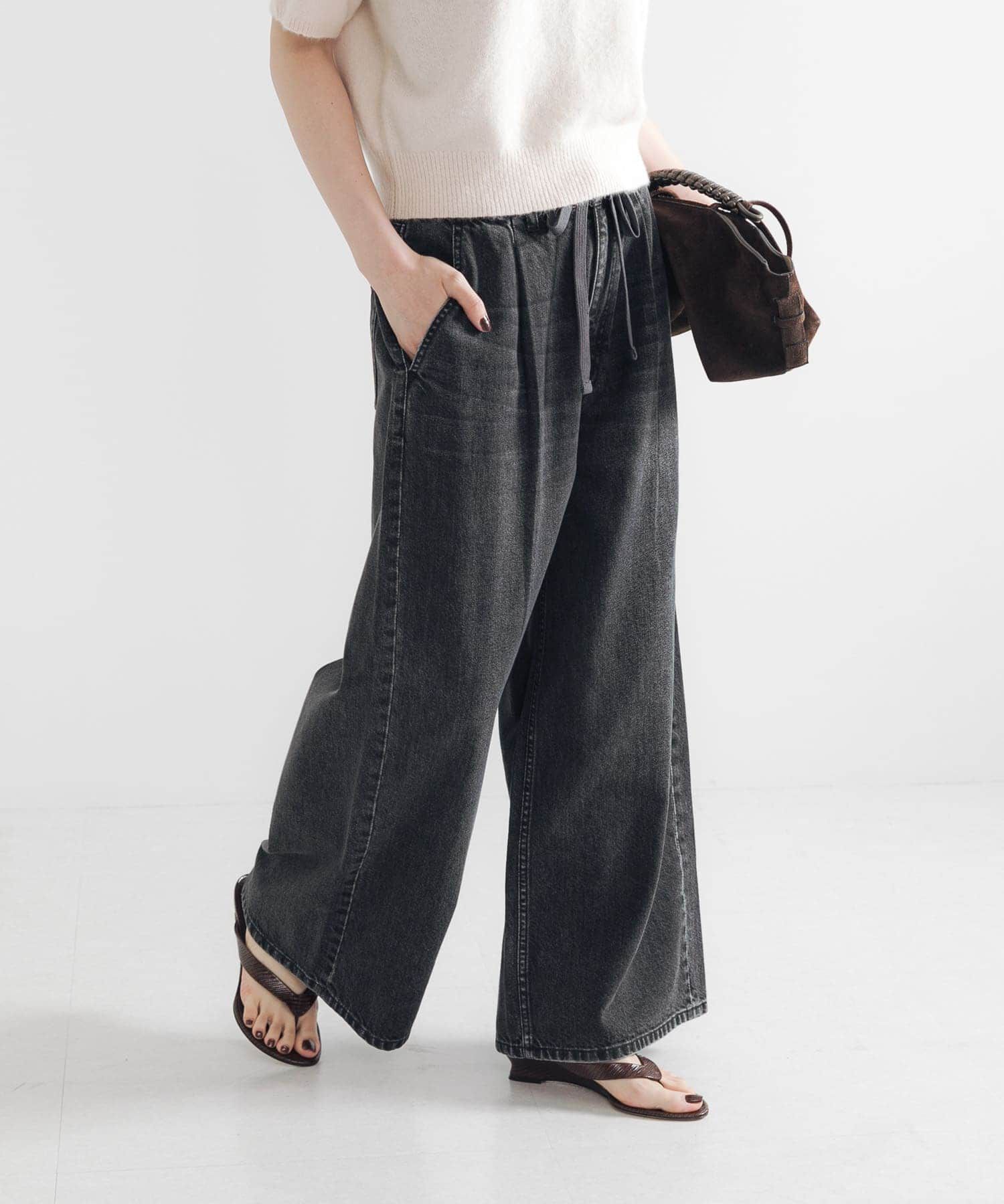 URBAN RESEARCH「デニムイージーワイドパンツ」|デニム|