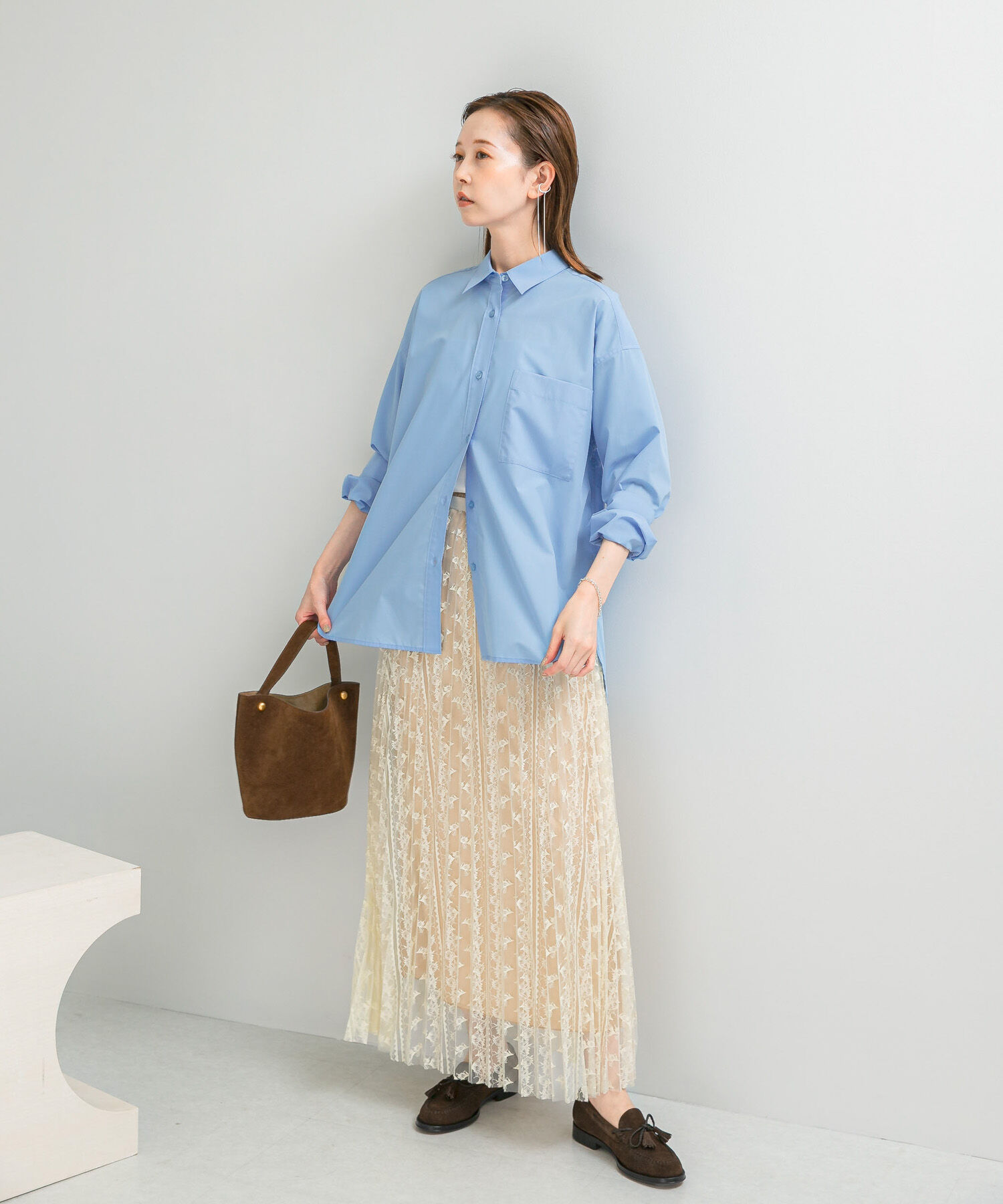 URBAN RESEARCH ROSSO「マルチウェイデザインシャツ」|シャツ・ブラウス|