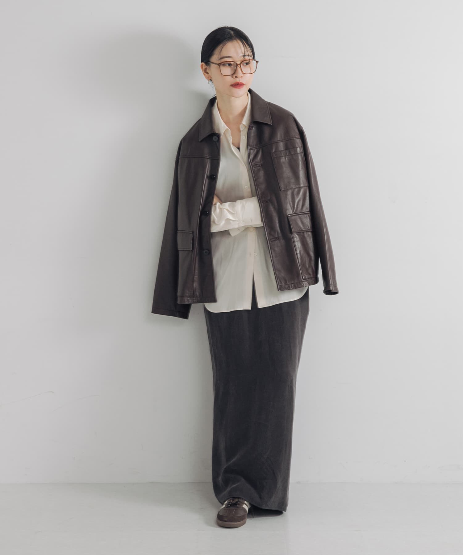 URBAN RESEARCH「レギュラーカラーシルキーシャツ」|Tシャツ・カットソー|