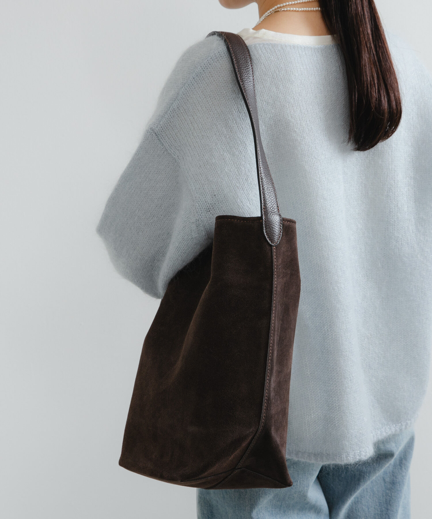 URBAN RESEARCH「ワンハンドルスウェードトートバッグ」|トートバッグ|