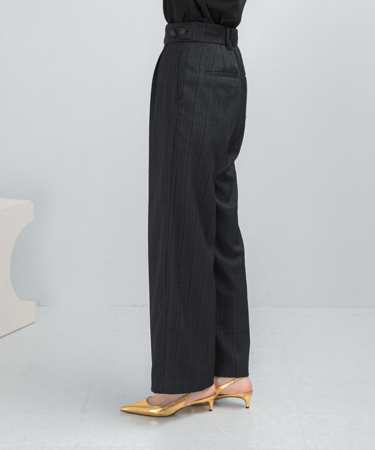 URBAN RESEARCH ROSSO「防シワツイードワイドパンツ」|その他|