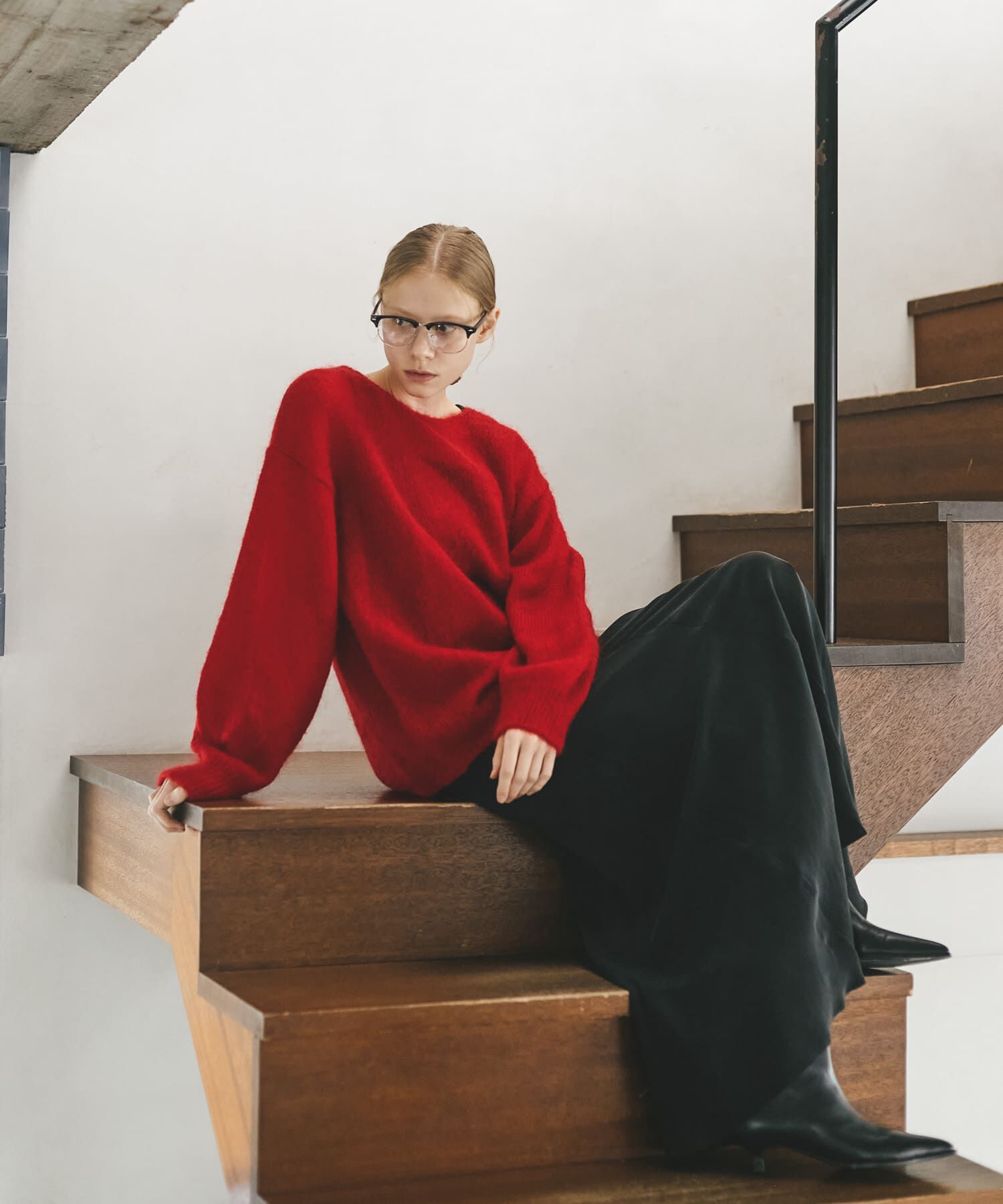 URBAN RESEARCH「ヘアリールーズニット」|ニット・セーター|