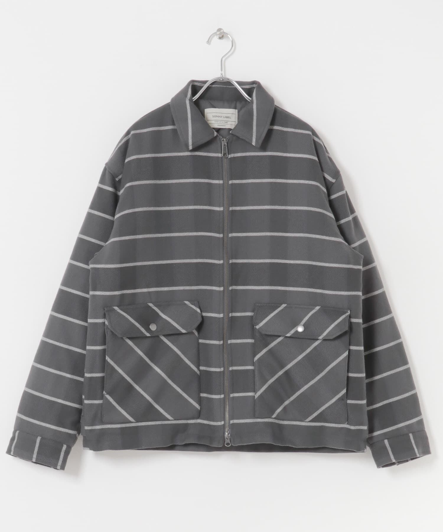 Sonny Label 「パデッドショートジップブルゾン」|ブルゾン・スタジャン|