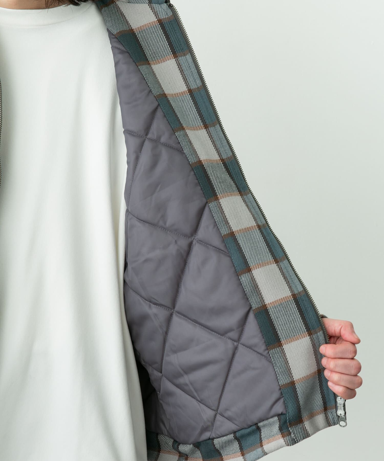 Sonny Label 「パデッドショートジップブルゾン」|ブルゾン・スタジャン|