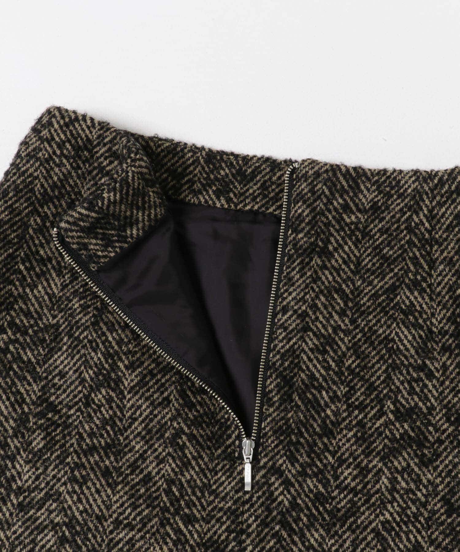 URBAN RESEARCH ROSSO「ウール混ループツイードミニスカート」|スカート|