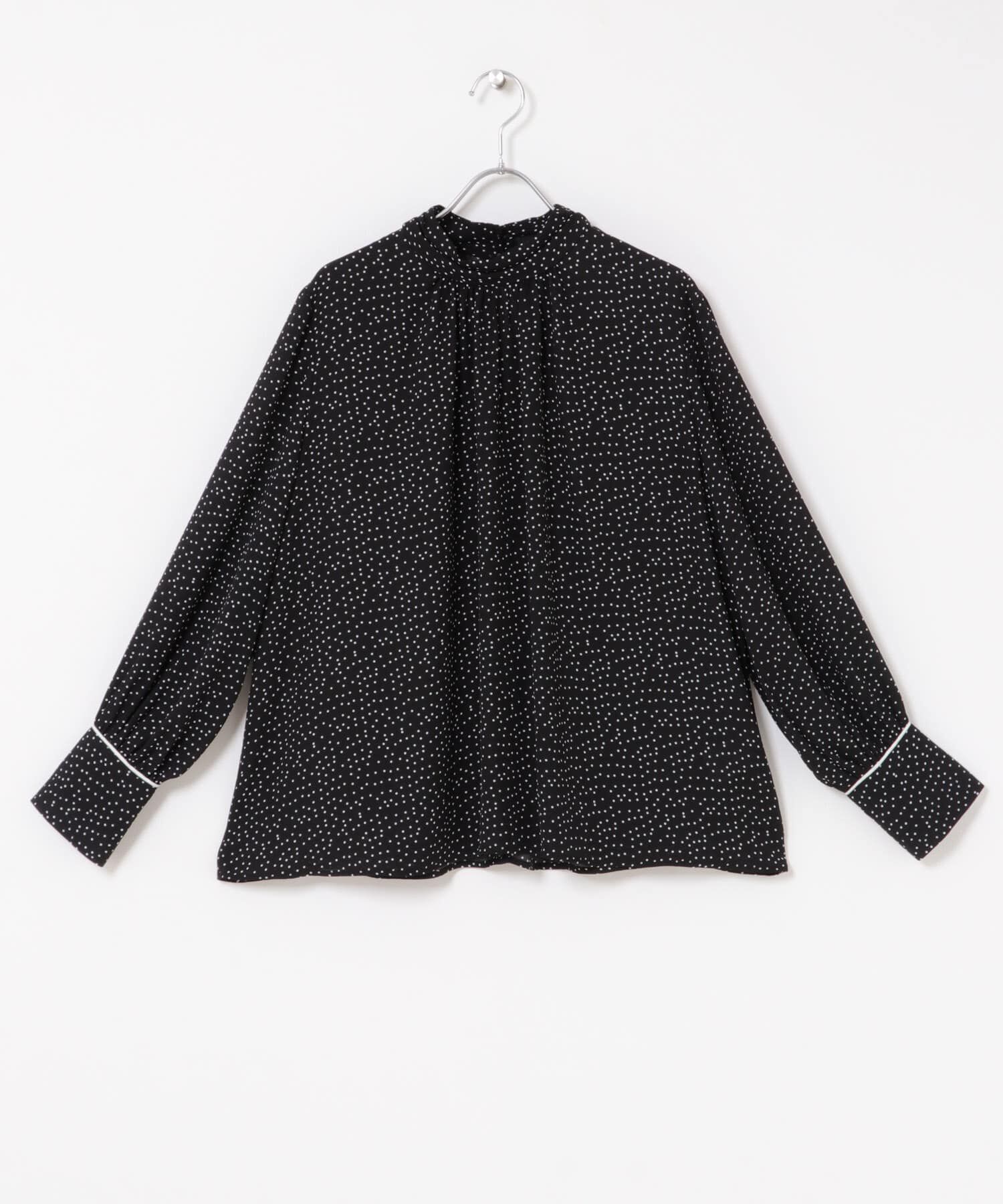 URBAN RESEARCH ROSSO「ギャザーハイネックブラウス」|シャツ・ブラウス|