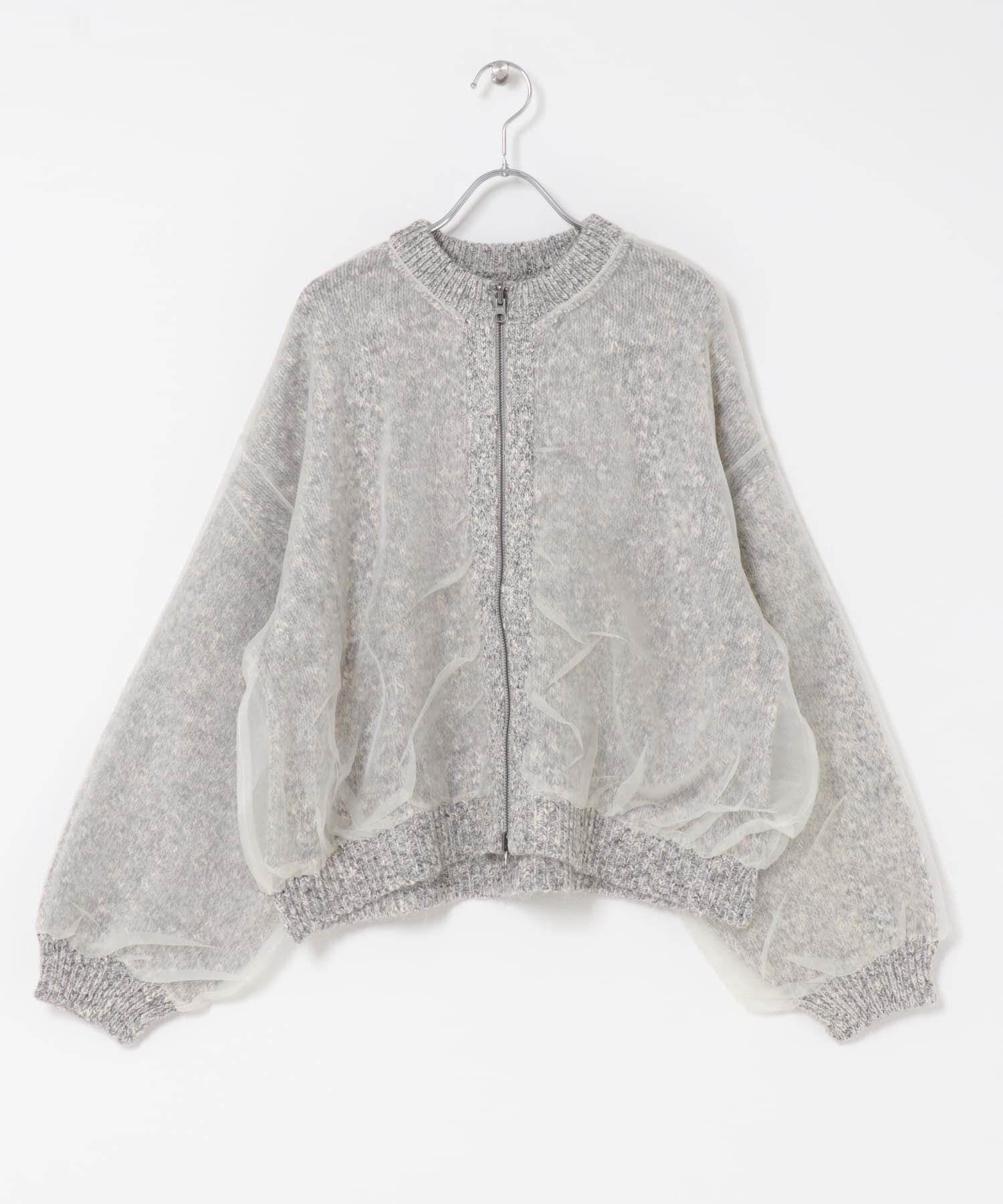 URBAN RESEARCH ROSSO「CHIGNON　リバーオーガンドッキングカーディガン」|カーディガン|