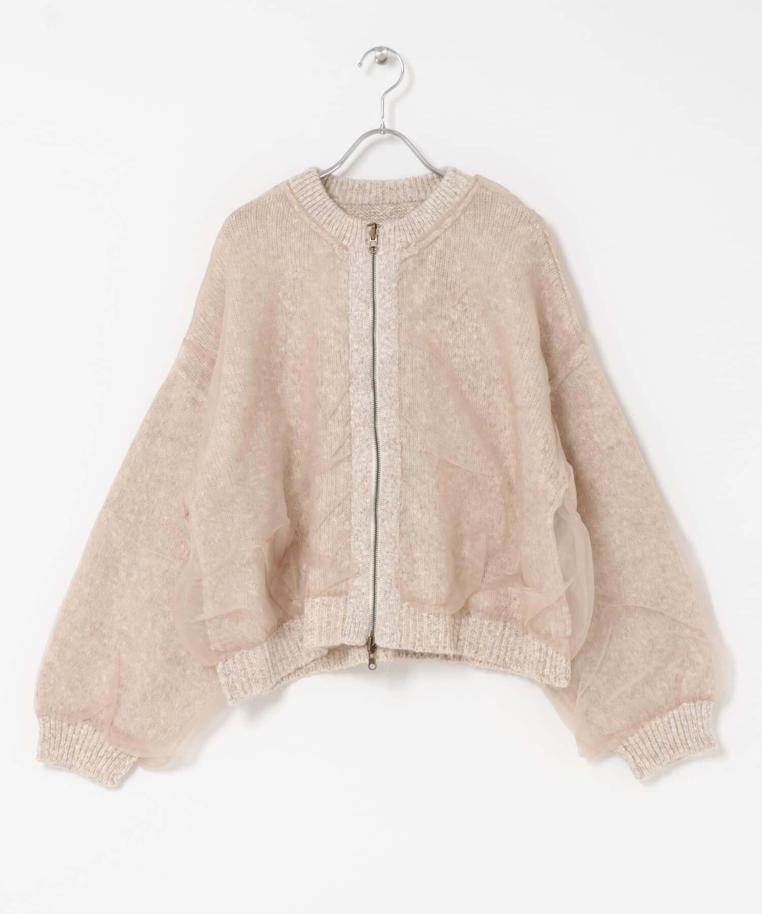 URBAN RESEARCH ROSSO「CHIGNON　リバーオーガンドッキングカーディガン」|カーディガン|