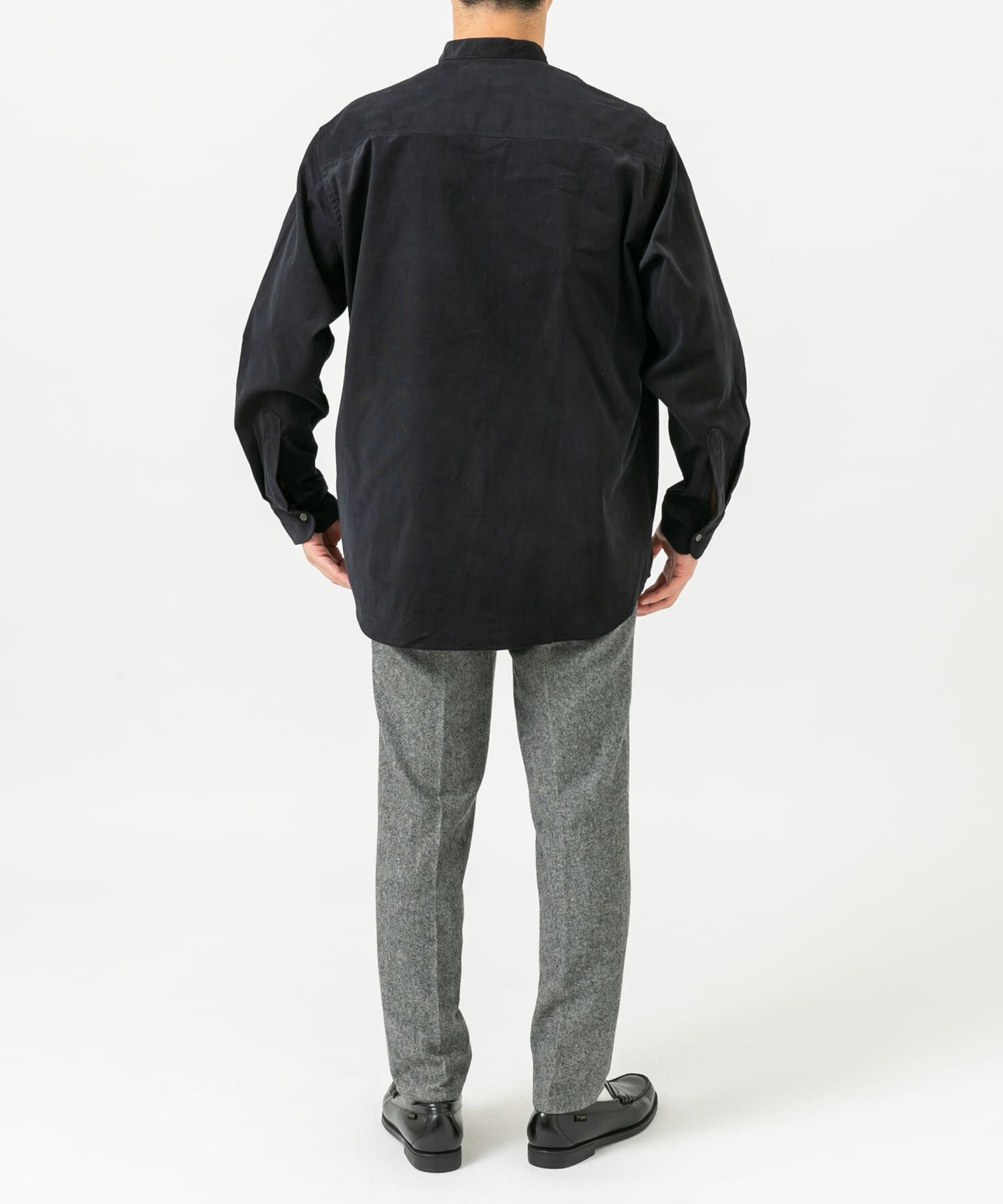 URBAN RESEARCH ROSSO「アーバンリラックスコーデュロイバンドシャツ」|シャツ・ブラウス|