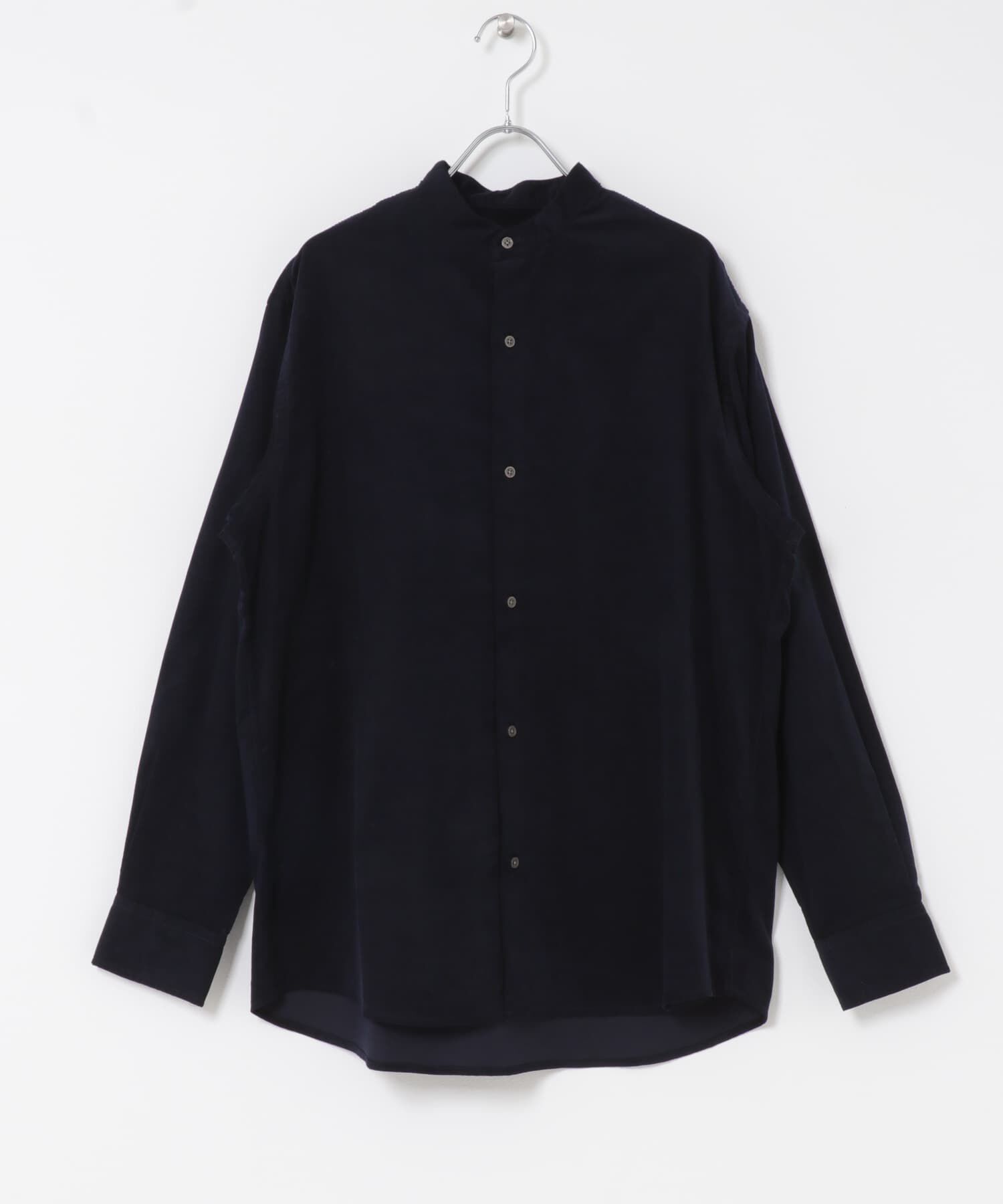 URBAN RESEARCH ROSSO「アーバンリラックスコーデュロイバンドシャツ」|シャツ・ブラウス|