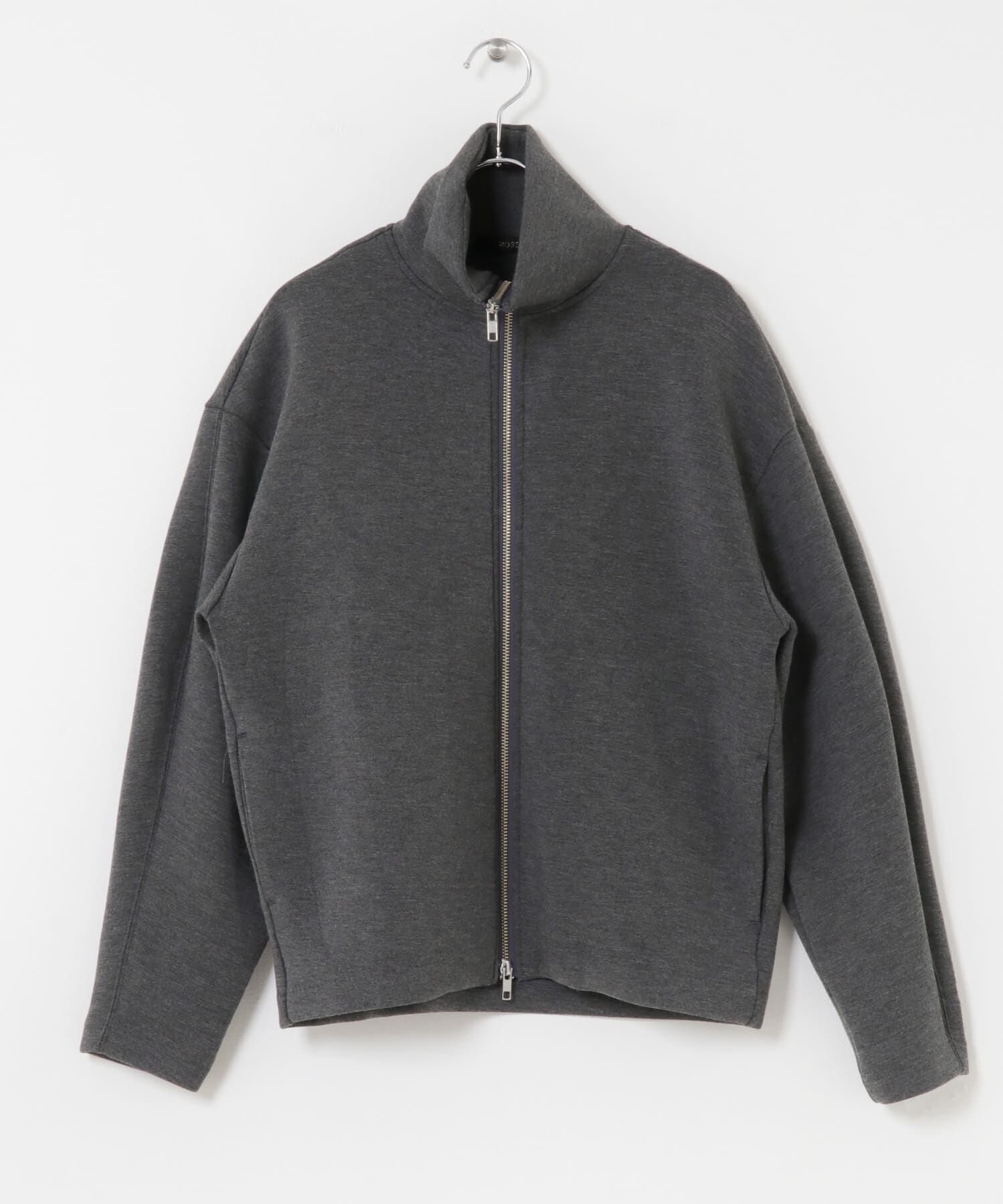 URBAN RESEARCH ROSSO「『WEB限定』刺繍スタンドダンボールブルゾン」|ノーカラーコート|