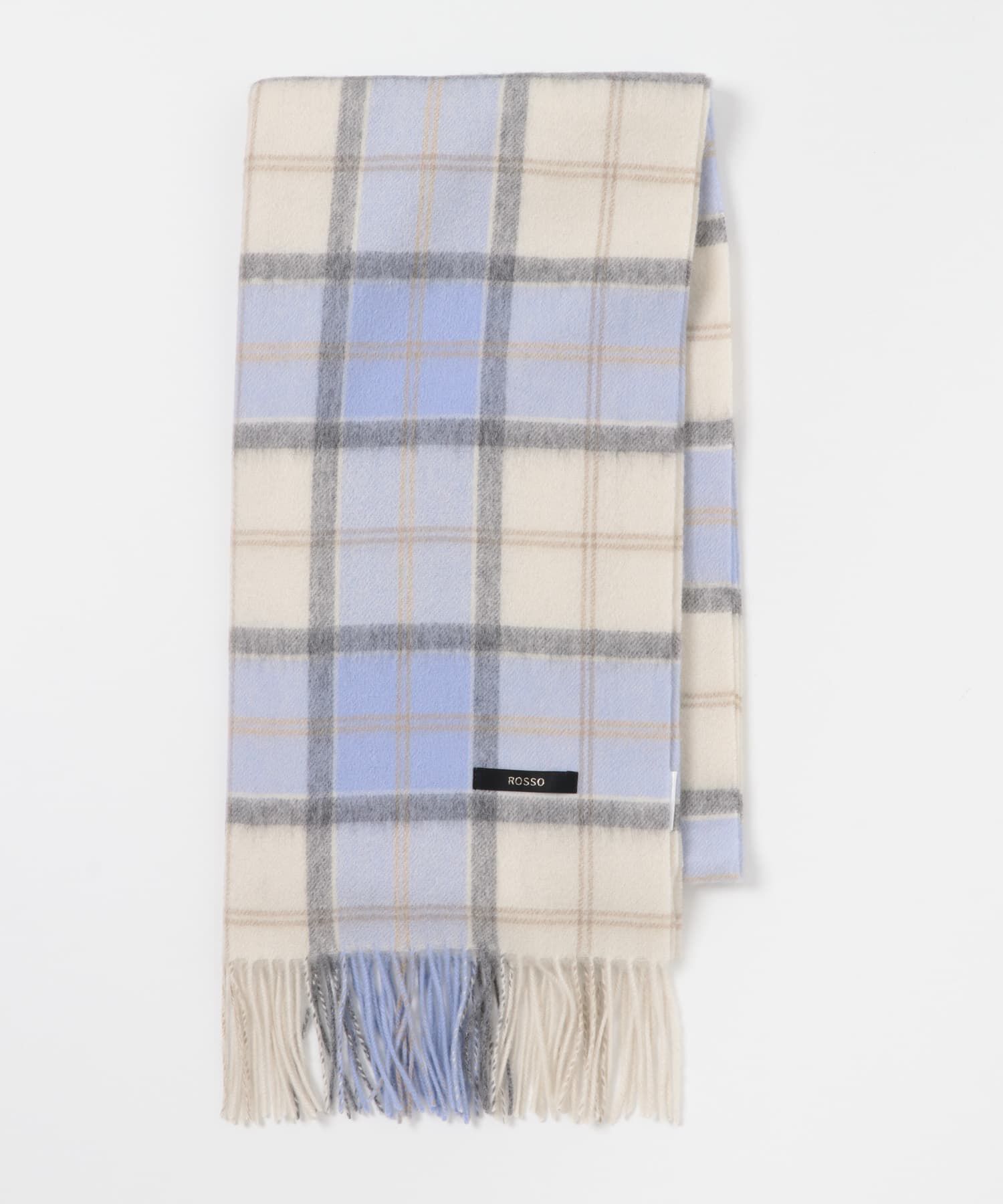 URBAN RESEARCH ROSSO「カシミヤ混チェックストール」|マフラー|