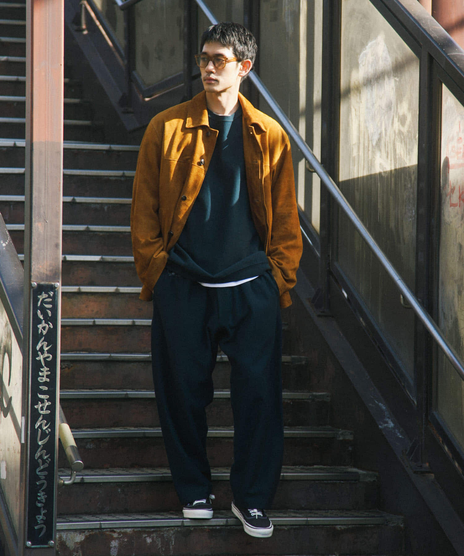 URBAN RESEARCH「GOAT SUEDE MAC COAT」|ノーカラーコート|