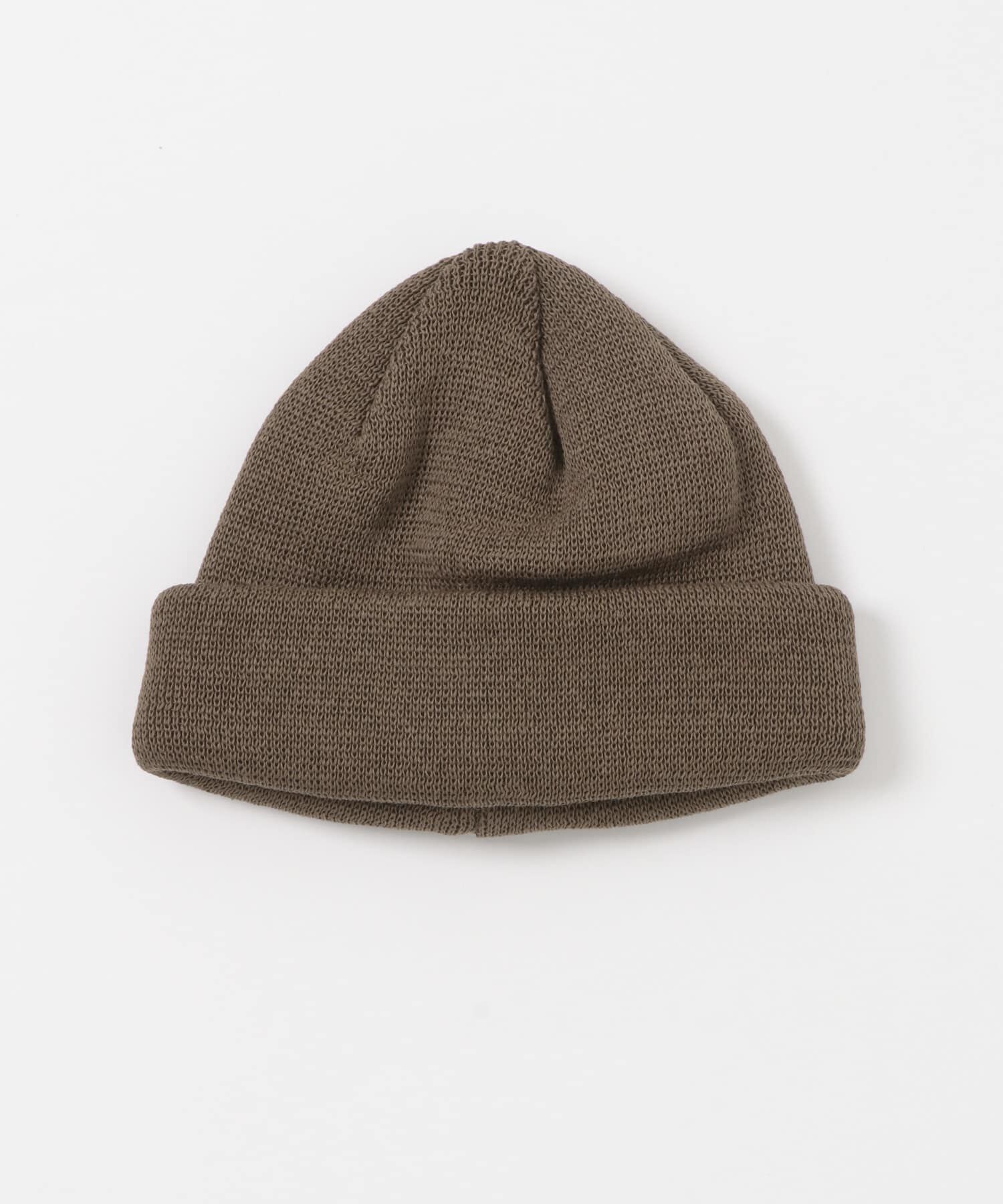 URBAN RESEARCH DOORS「SSロールワッチ」|ニット帽|ブラウン