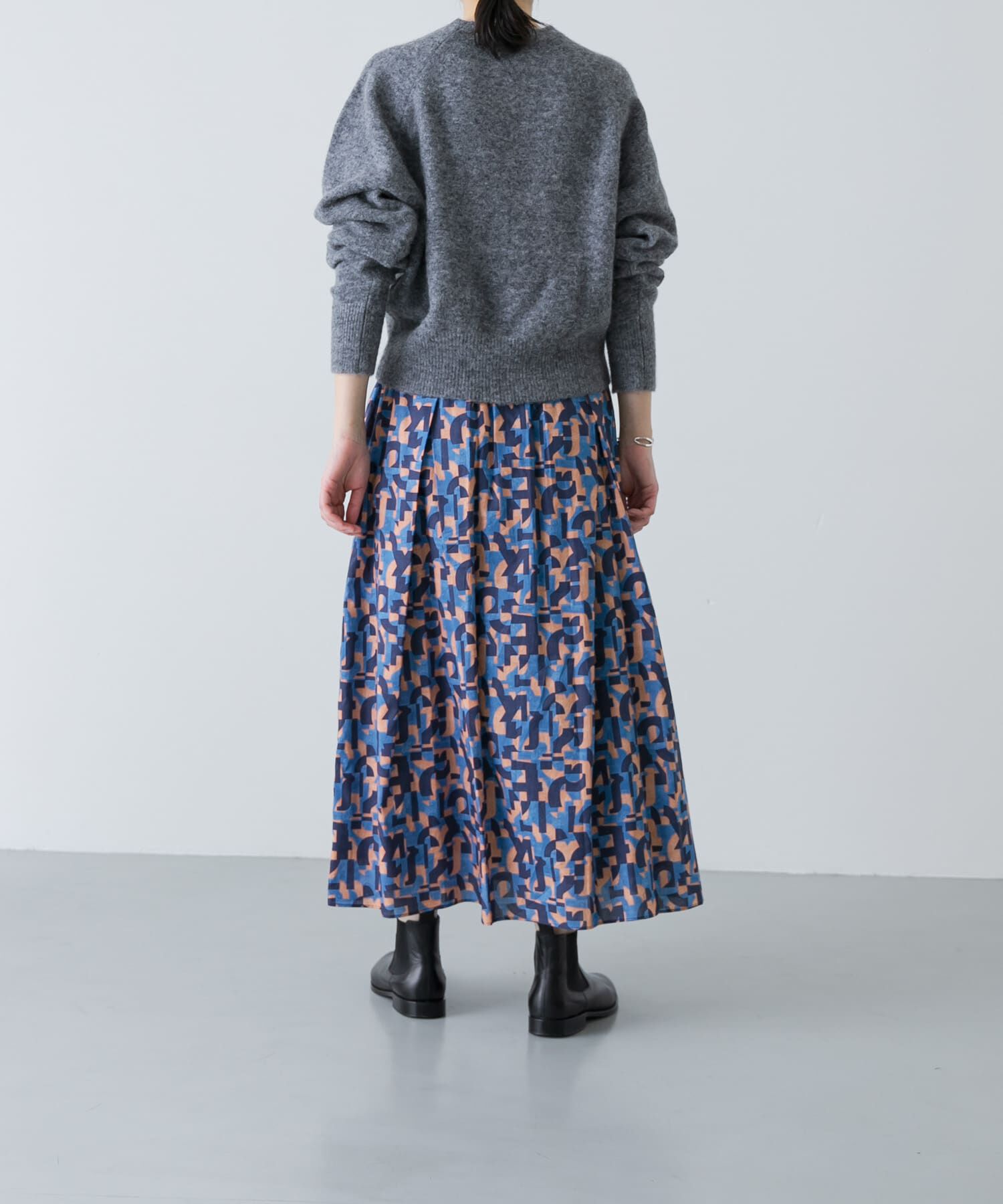 かぐれ「リバティプリントスカート」|スカート|