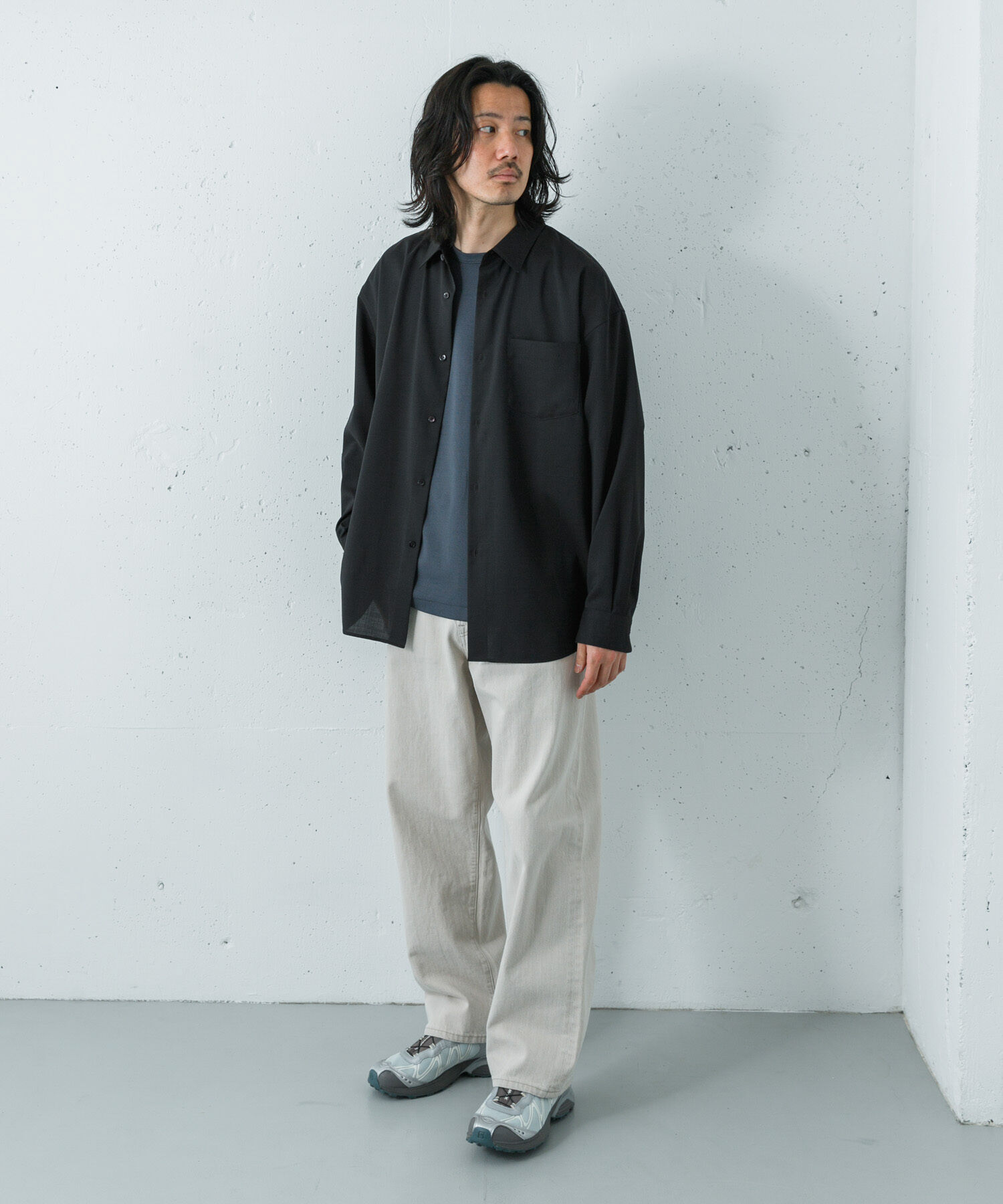 URBAN RESEARCH「WASHABLE WOOL OVER SHIRTS」|シャツ・ブラウス|