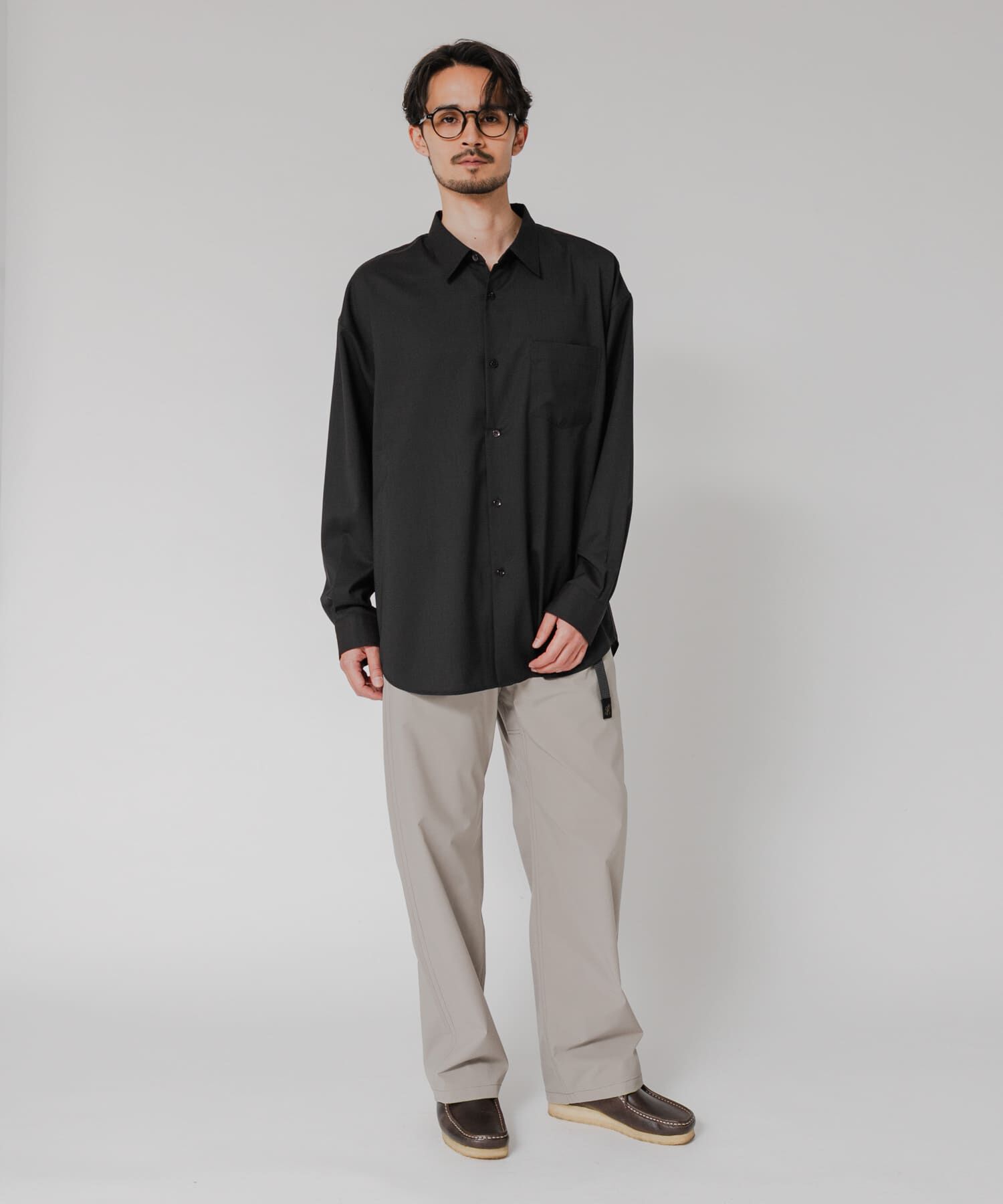 URBAN RESEARCH「WASHABLE WOOL OVER SHIRTS」|シャツ・ブラウス|