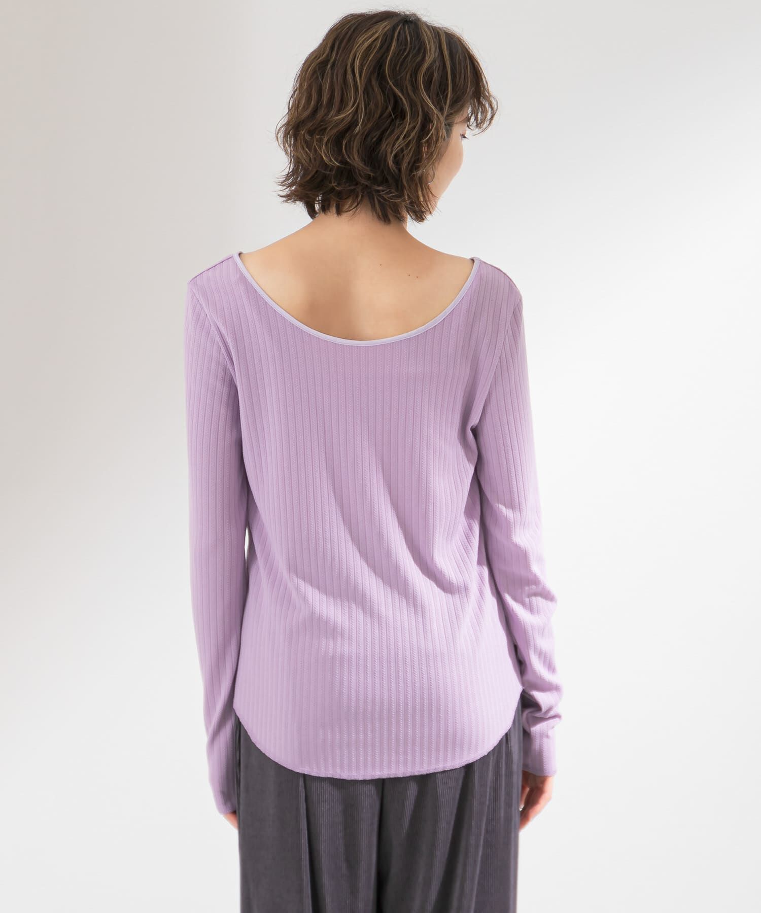  「2WAYテレコプルオーバー」|Tシャツ・カットソー|