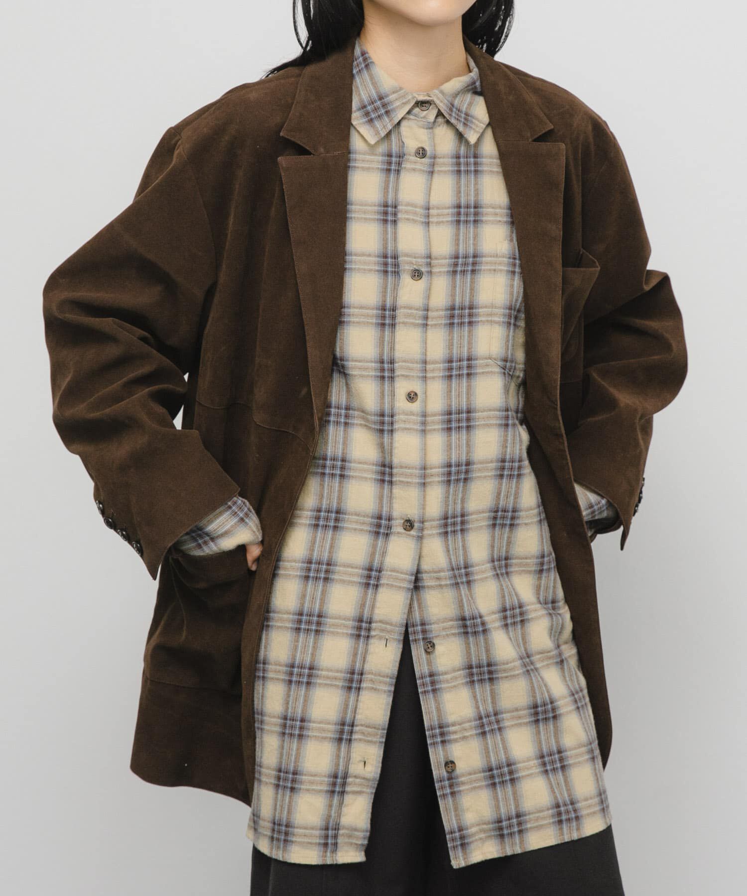  「BIGチェックシャツ」|シャツ・ブラウス|