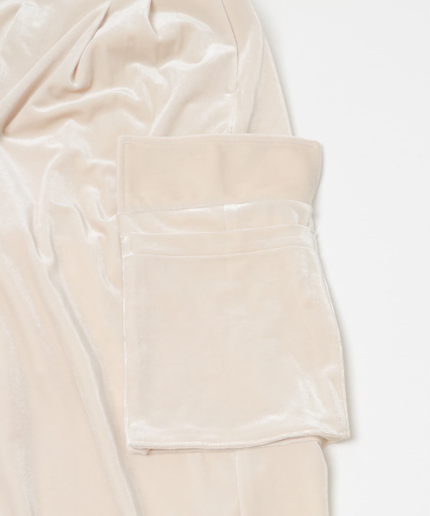  「ベロアカーゴパンツ」|その他|