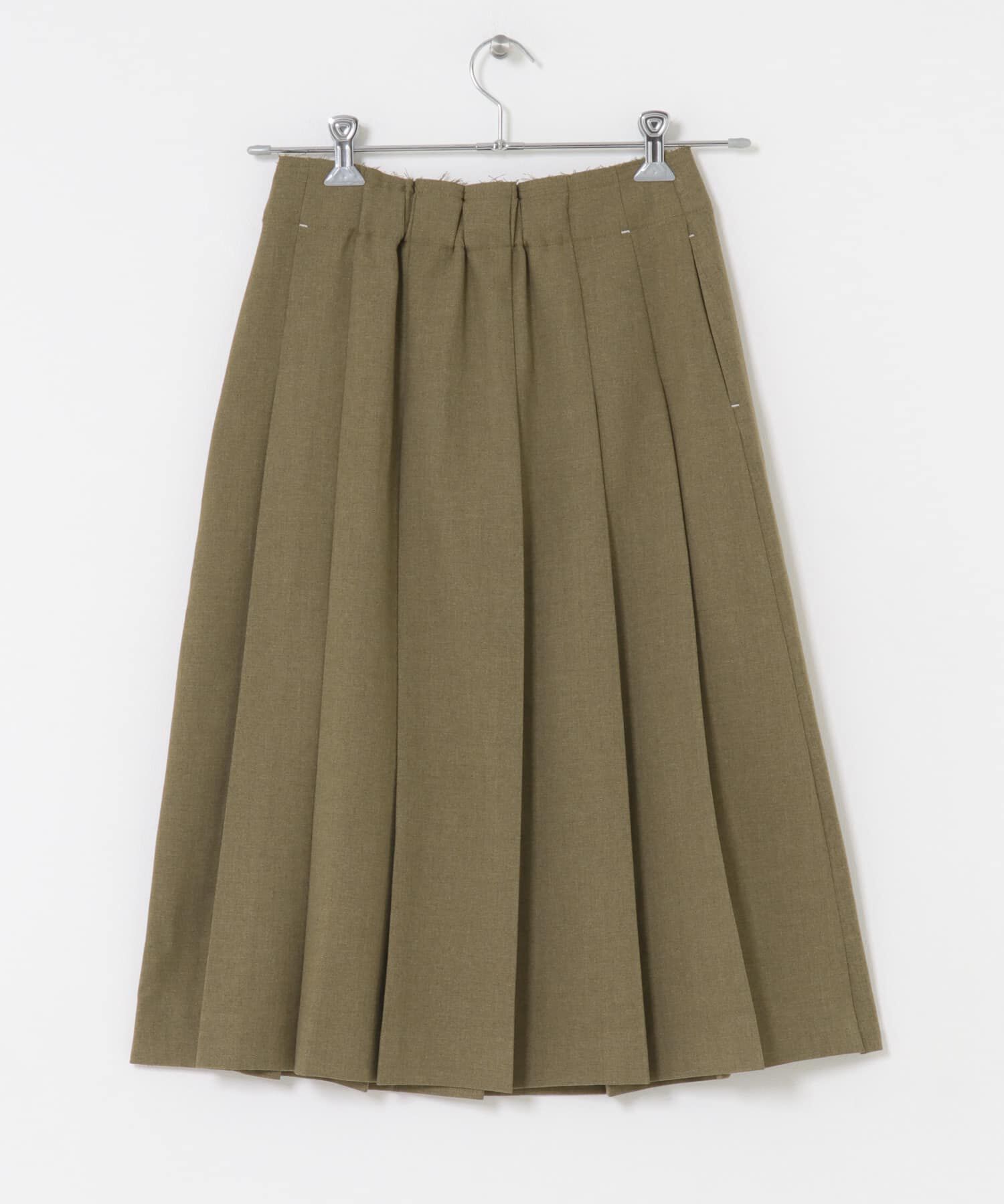  「プリーツミディスカート」|スカート|