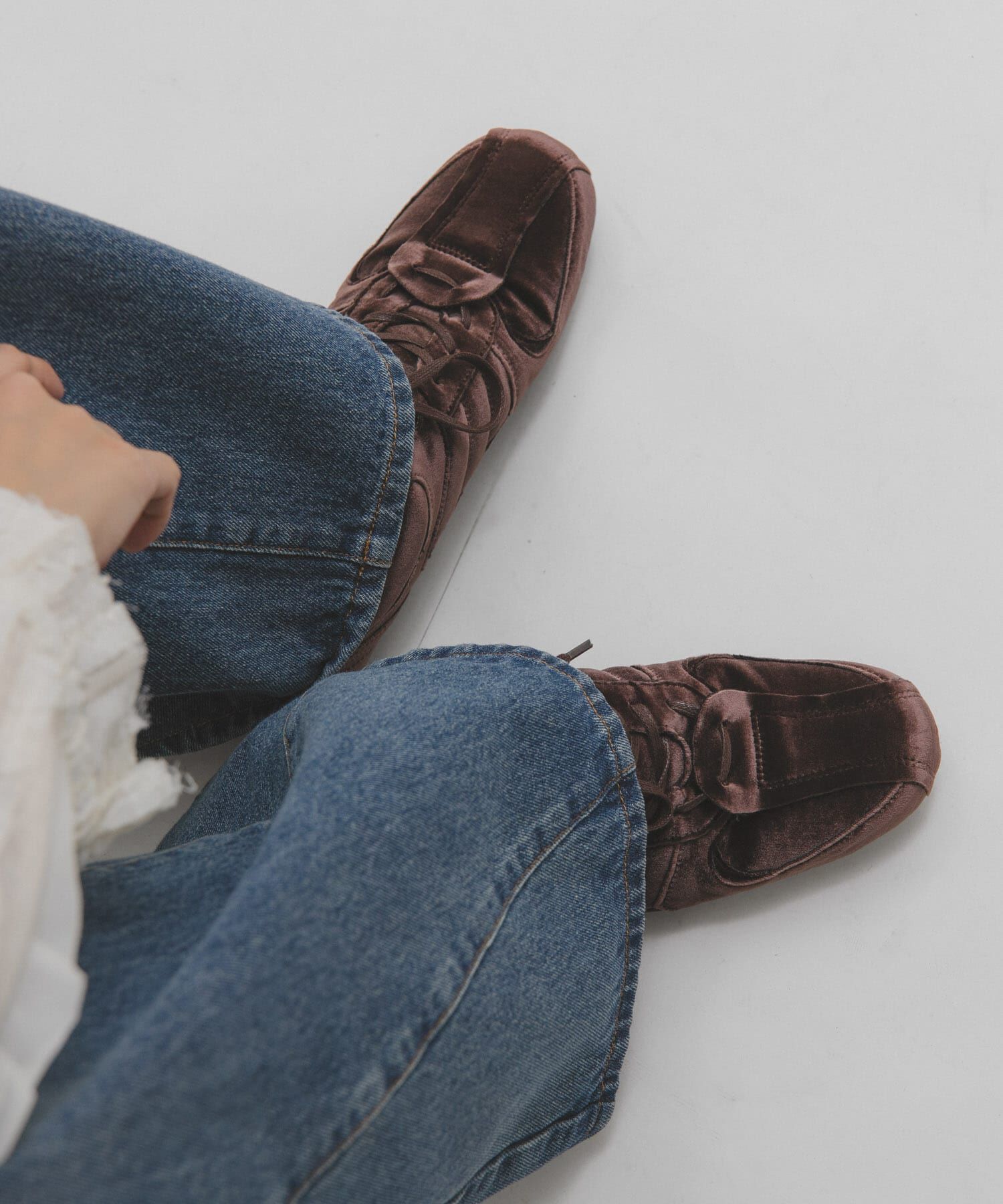  「ベロアスニーカー」|スニーカー|