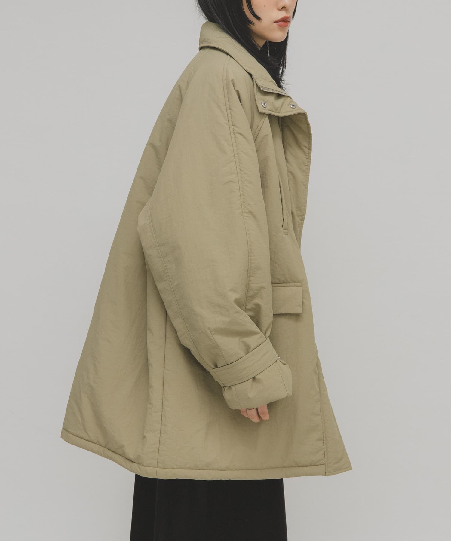  「モンスターパテッドミドルコート」|ダウン|