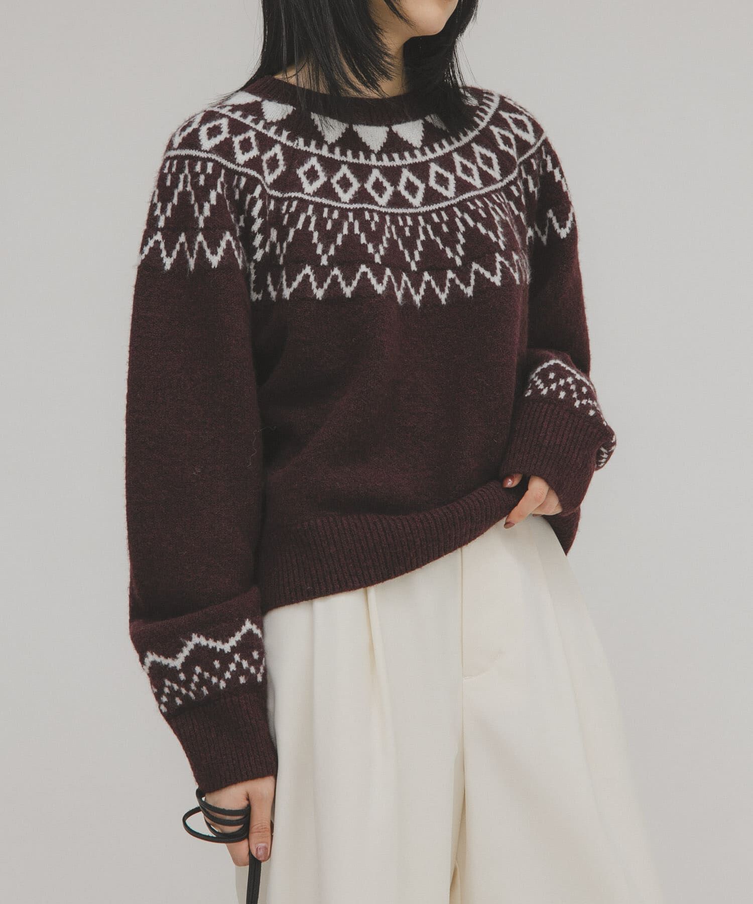  「ノルディックニット」|ニット・セーター|