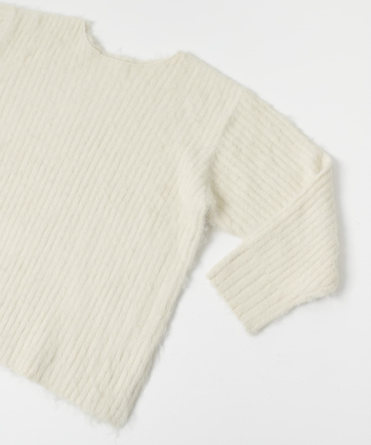  「シャギールーズリブニット」|ニット・セーター|