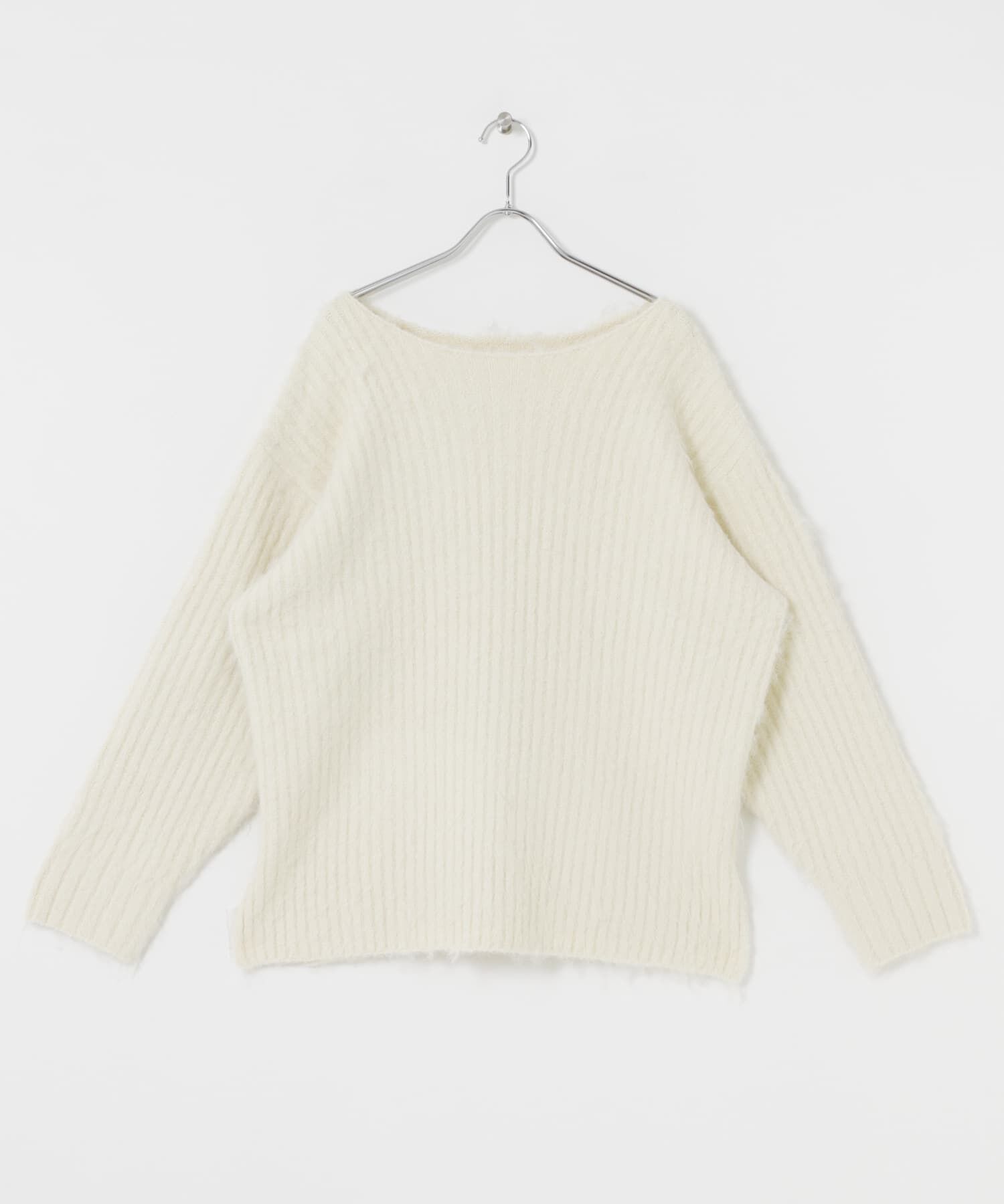  「シャギールーズリブニット」|ニット・セーター|