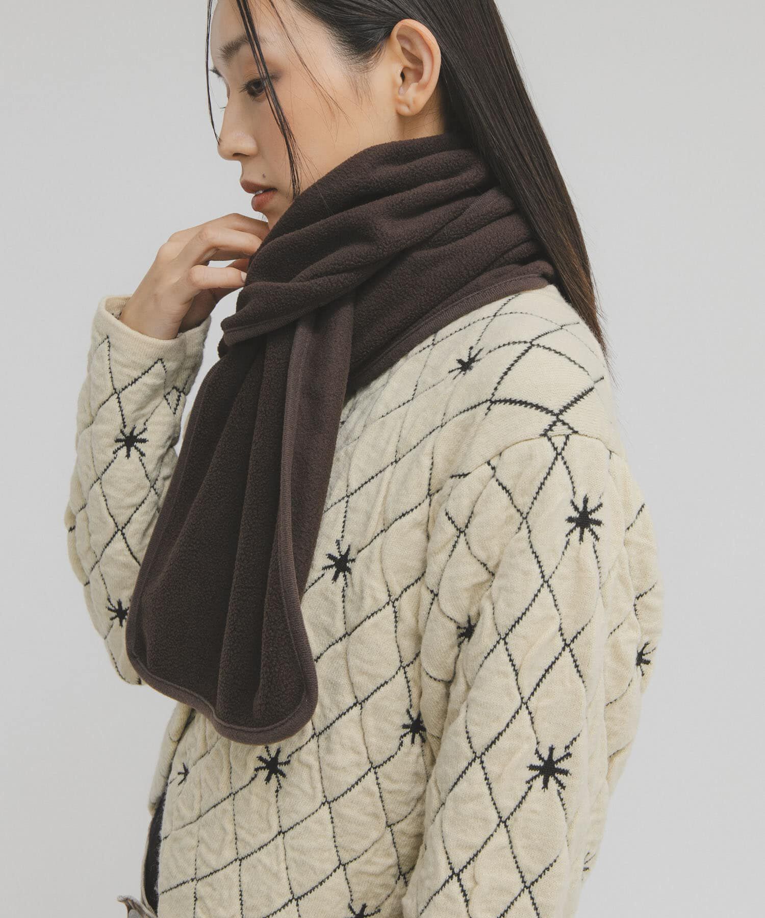  「パイピングフリースマフラー」|マフラー|