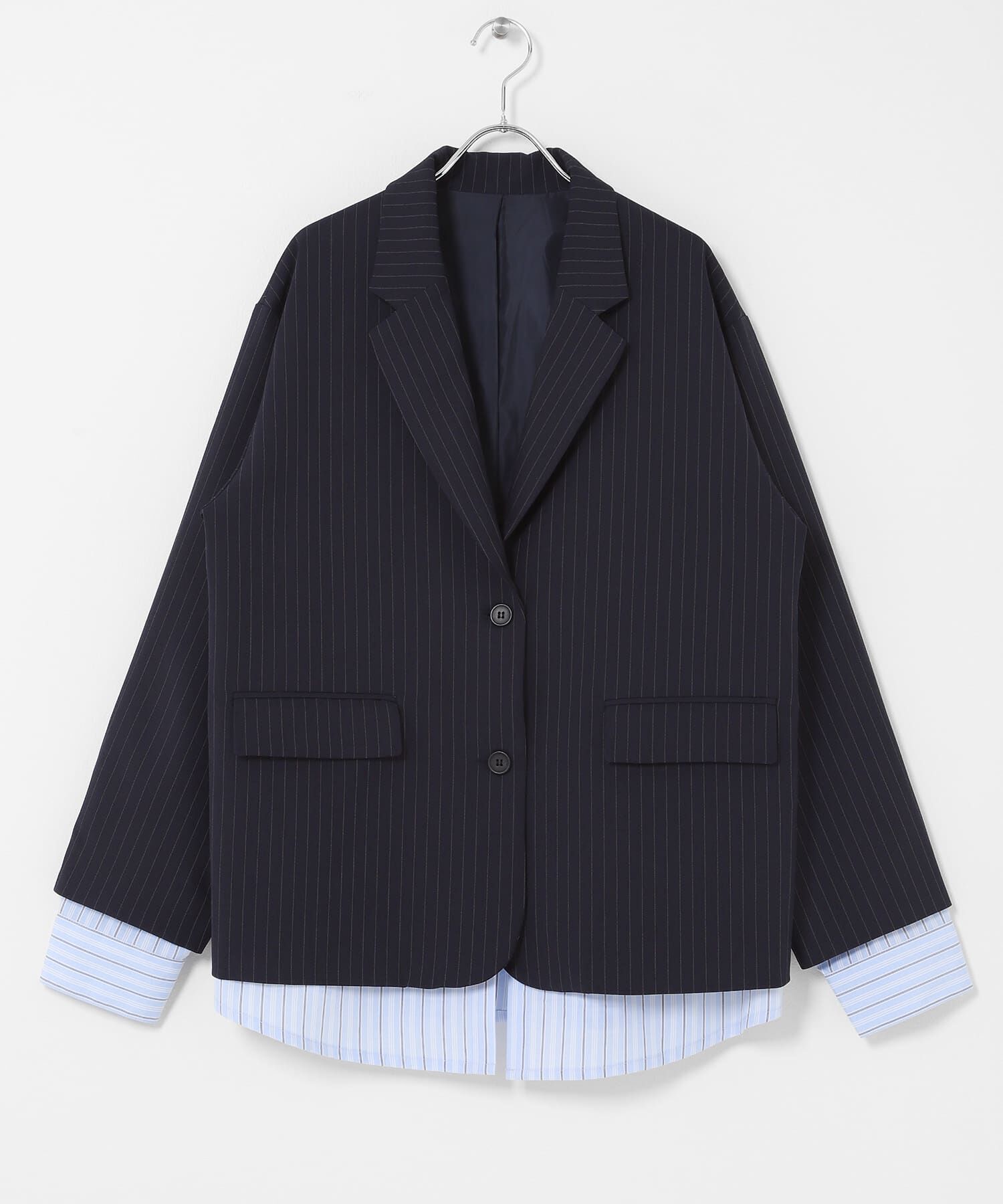  「レイヤードデザインジャケット」|その他|