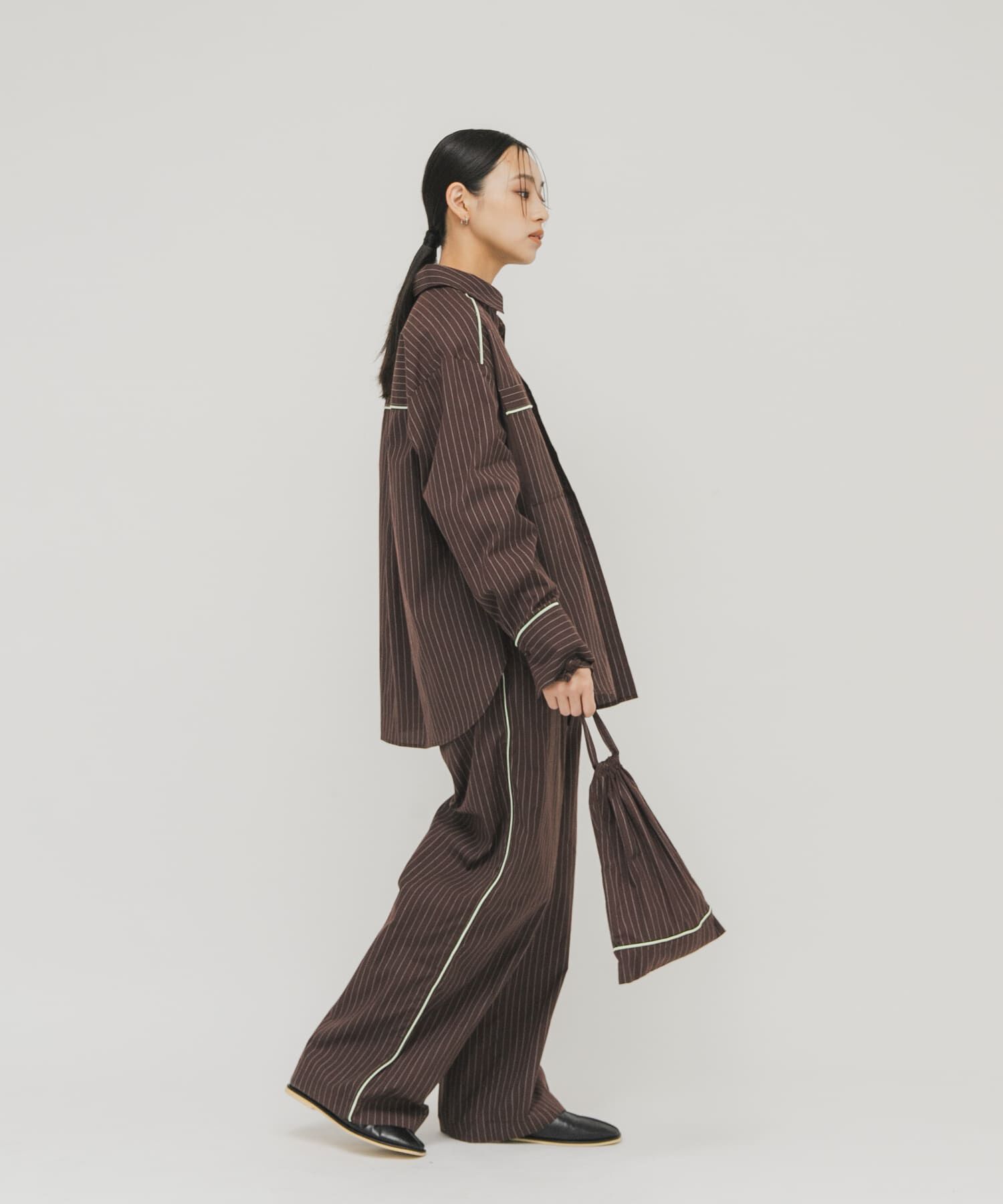  「ストライプイージーパンツ」|その他|