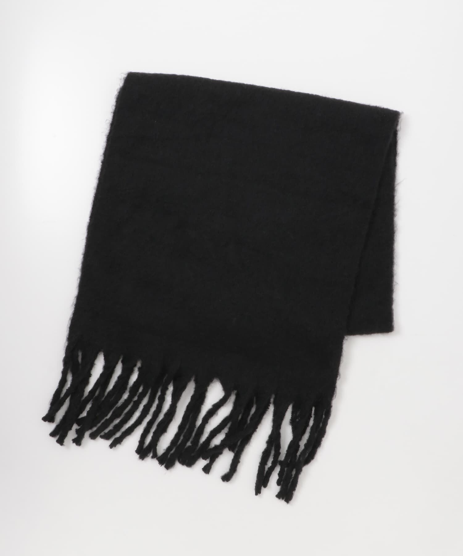 SENSE OF PLACE by URBAN RESEARCH「『ユニセックス』フリンジストール」|ストール|ブラック