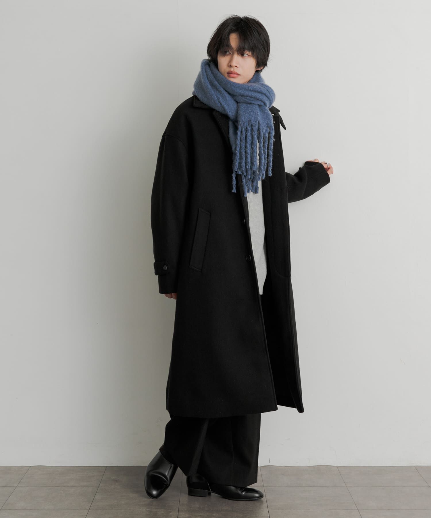 SENSE OF PLACE by URBAN RESEARCH「『ユニセックス』フリンジストール」|ストール|