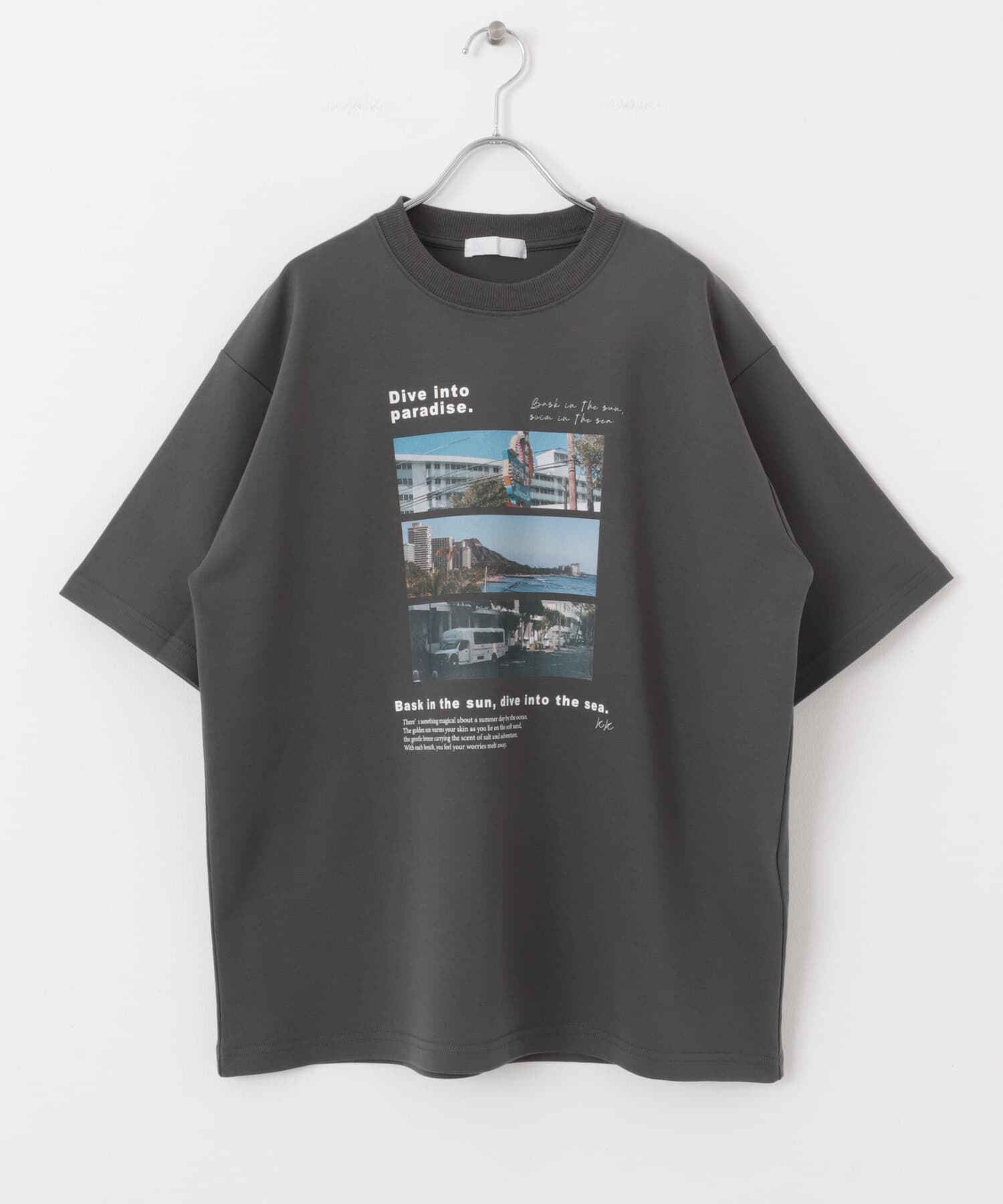 SENSE OF PLACE by URBAN RESEARCH「Cityscape photo Short-Sleeve T-shirts」|Tシャツ・カットソー|