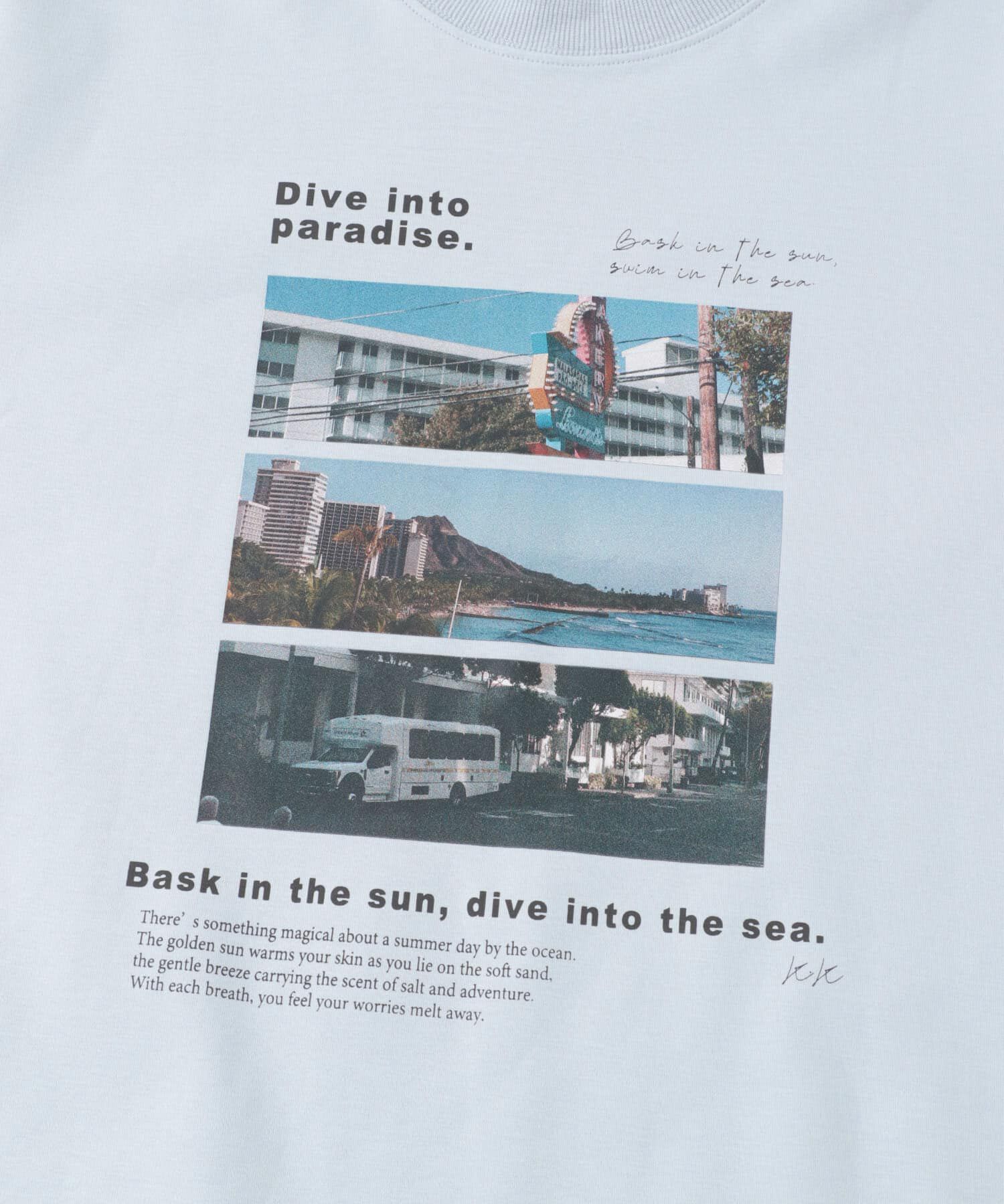 SENSE OF PLACE by URBAN RESEARCH「Cityscape photo Short-Sleeve T-shirts」|Tシャツ・カットソー|