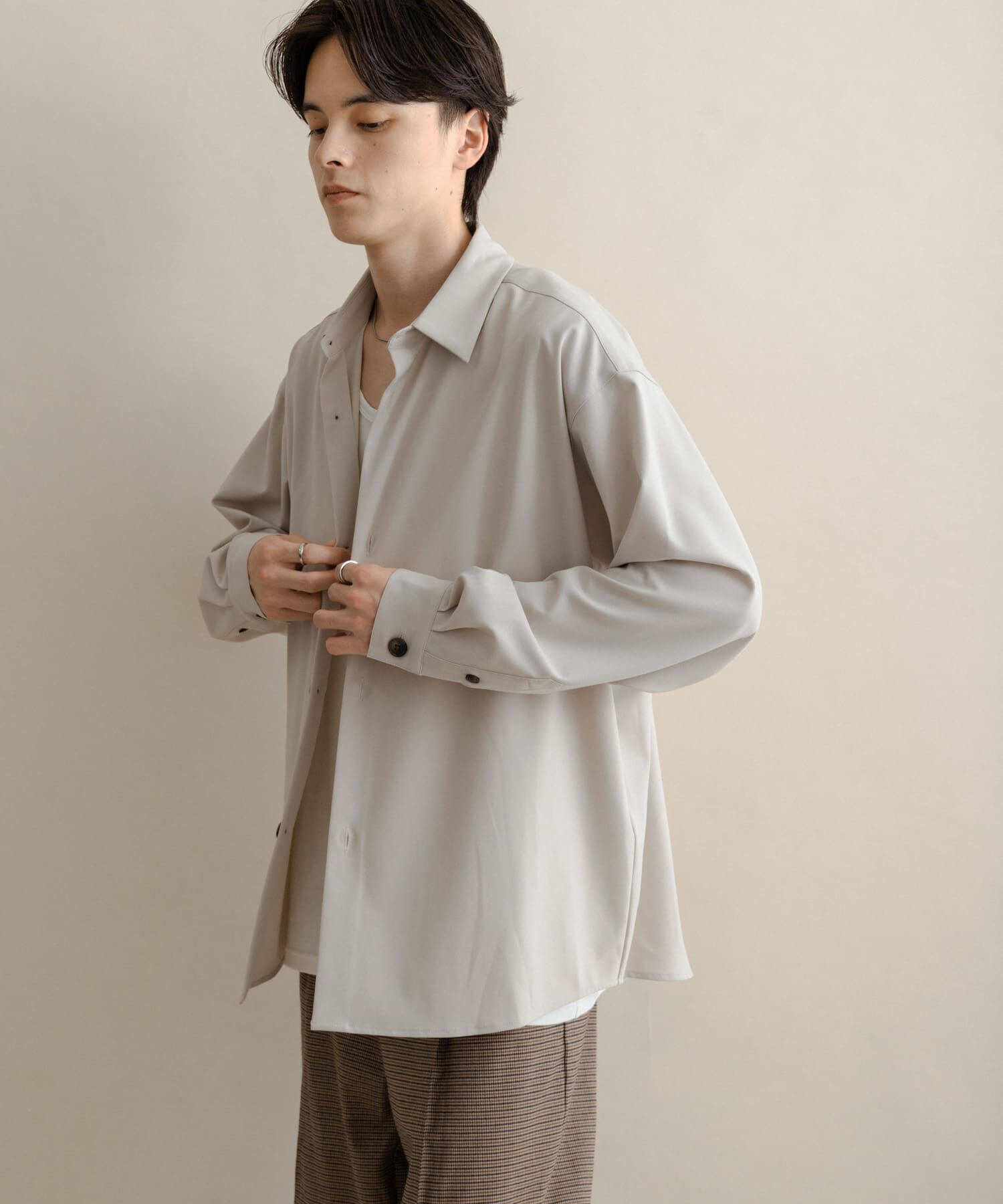 SENSE OF PLACE by URBAN RESEARCH「カラールーズシャツ」|シャツ・ブラウス|