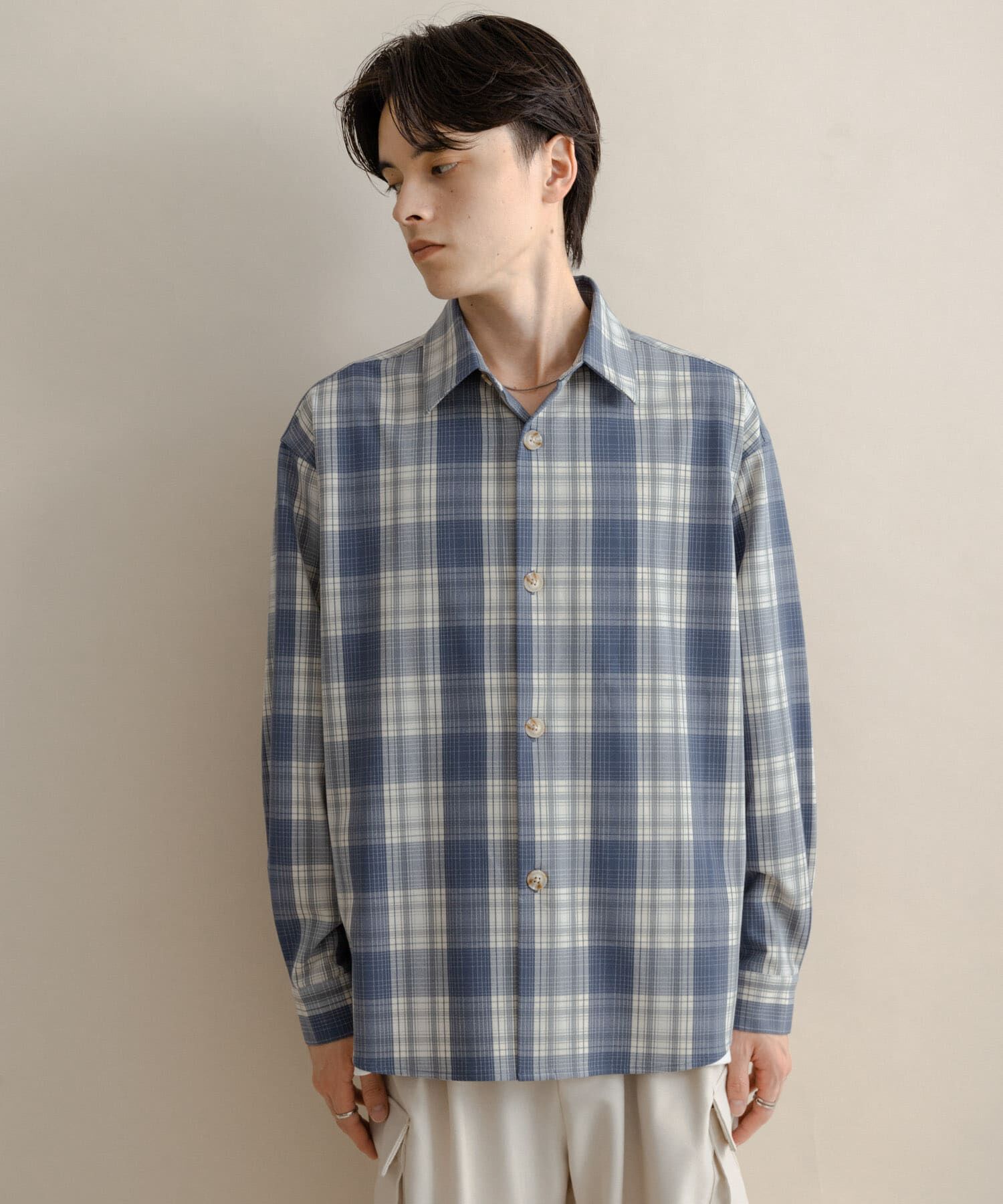 SENSE OF PLACE by URBAN RESEARCH「カラールーズシャツ」|シャツ・ブラウス|