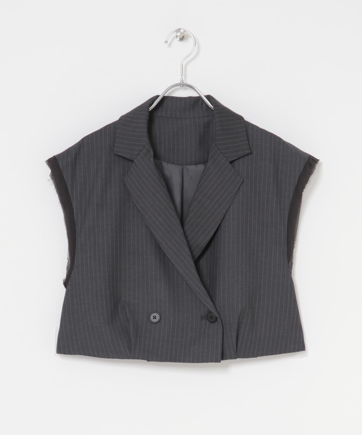 SENSE OF PLACE by URBAN RESEARCH「テーラードクロップドジレ」|ベスト・ジレ|