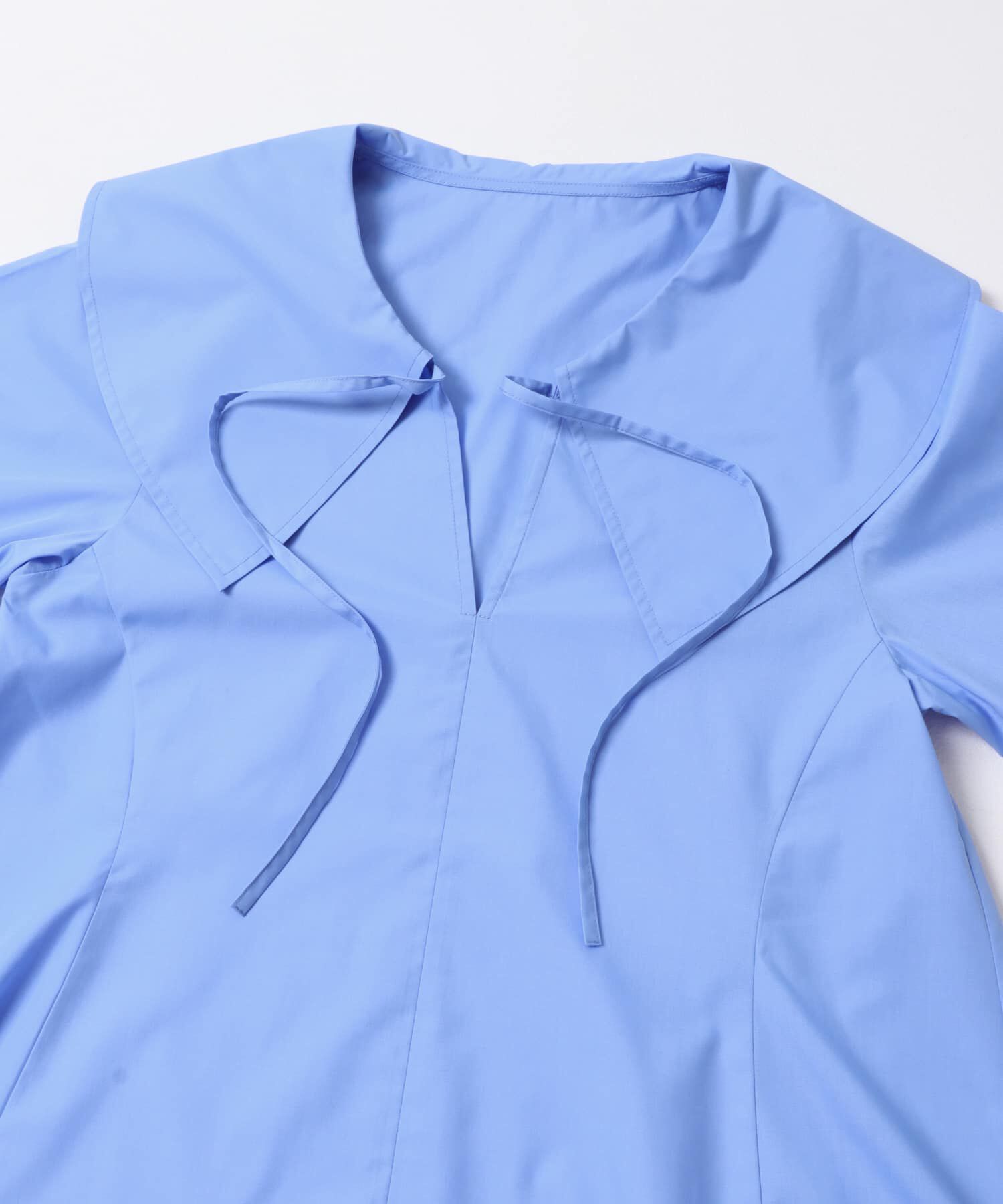 SENSE OF PLACE by URBAN RESEARCH「ビッグカラーカフスプリーツブラウス」|シャツ・ブラウス|