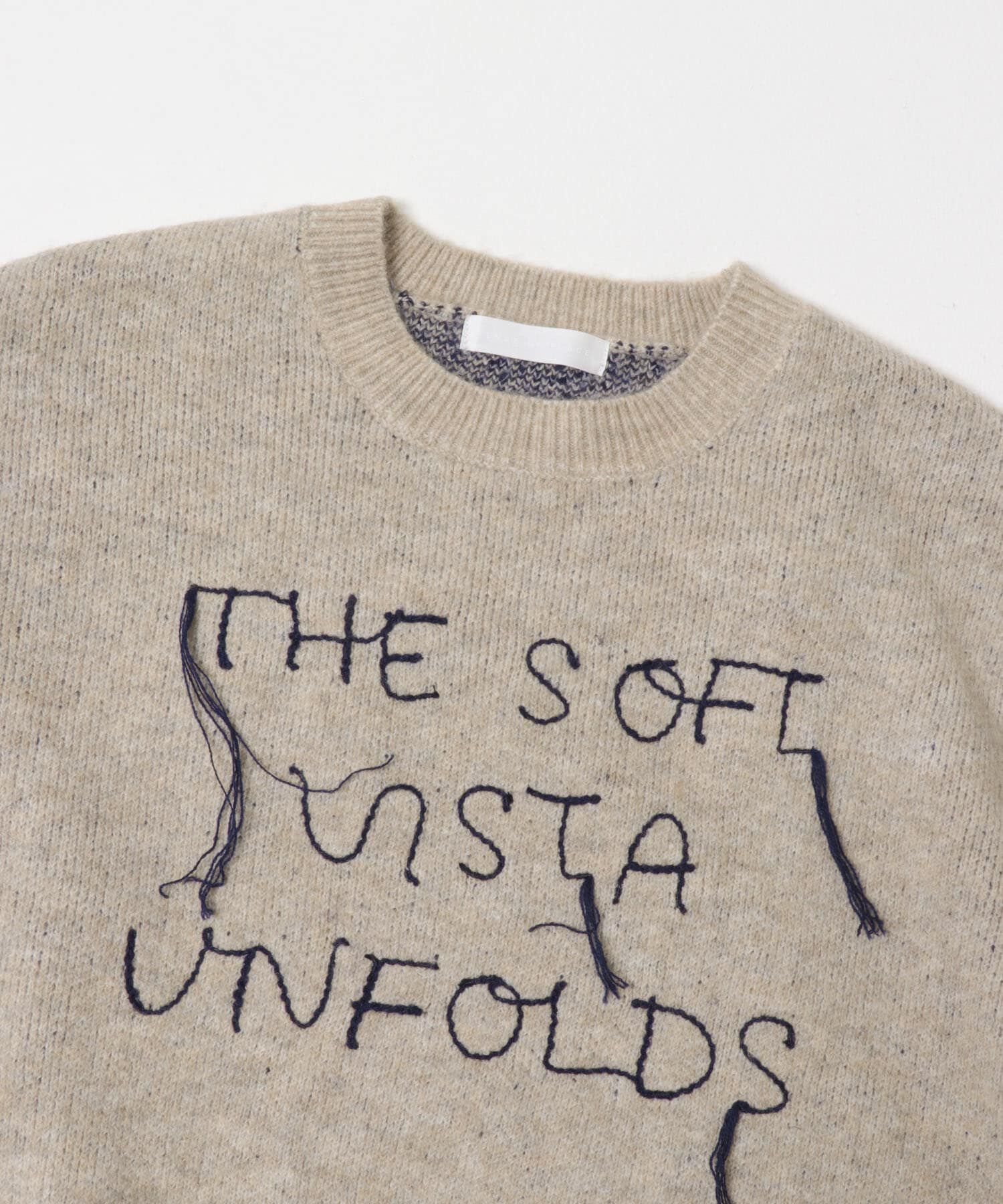 SENSE OF PLACE by URBAN RESEARCH「ロゴシシュウバイカラーリブニット」|ニット・セーター|