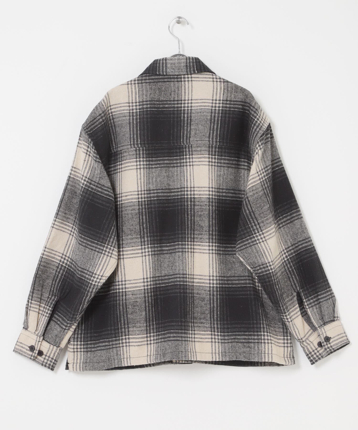 SENSE OF PLACE by URBAN RESEARCH「ブラッシュドヘビーネルチェックシャツ」|シャツ・ブラウス|